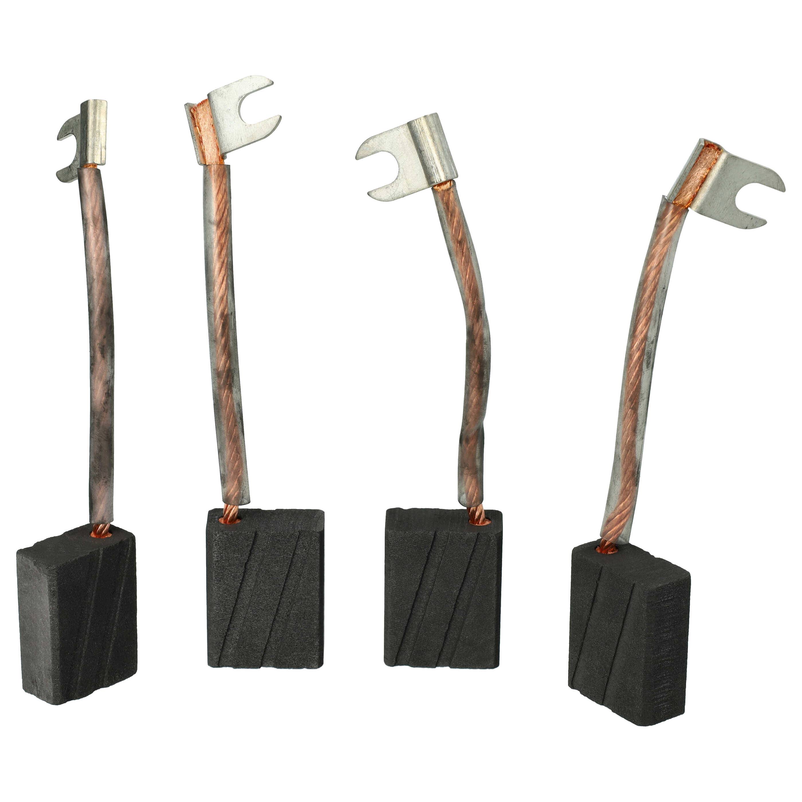 vhbw 4x Kohlebürste 31,5 x 24,9 x 12,2 mm kompatibel mit Still Nutzfahrzeug