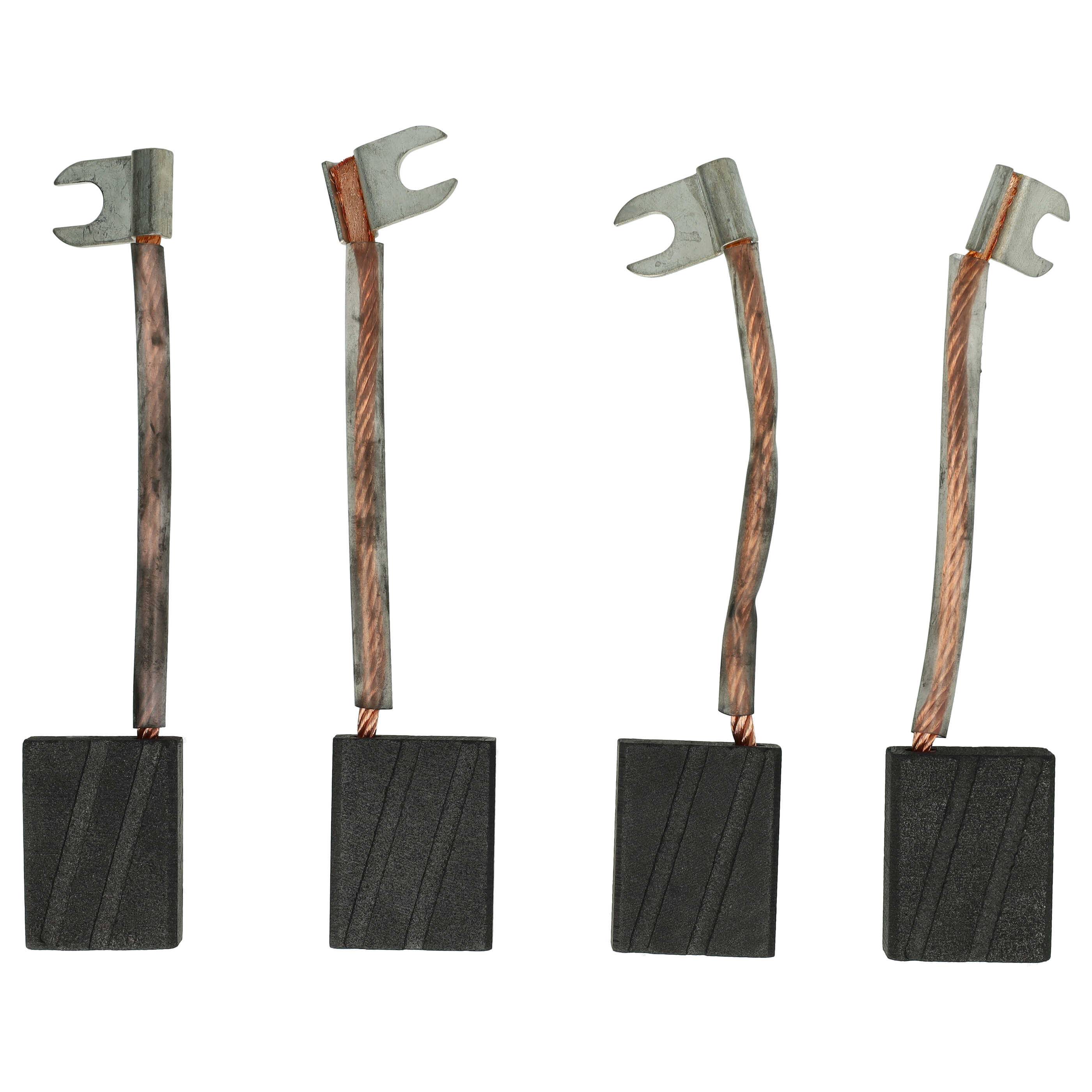 vhbw 4x Kohlebürste 31,5 x 24,9 x 12,2 mm kompatibel mit Still Nutzfahrzeug