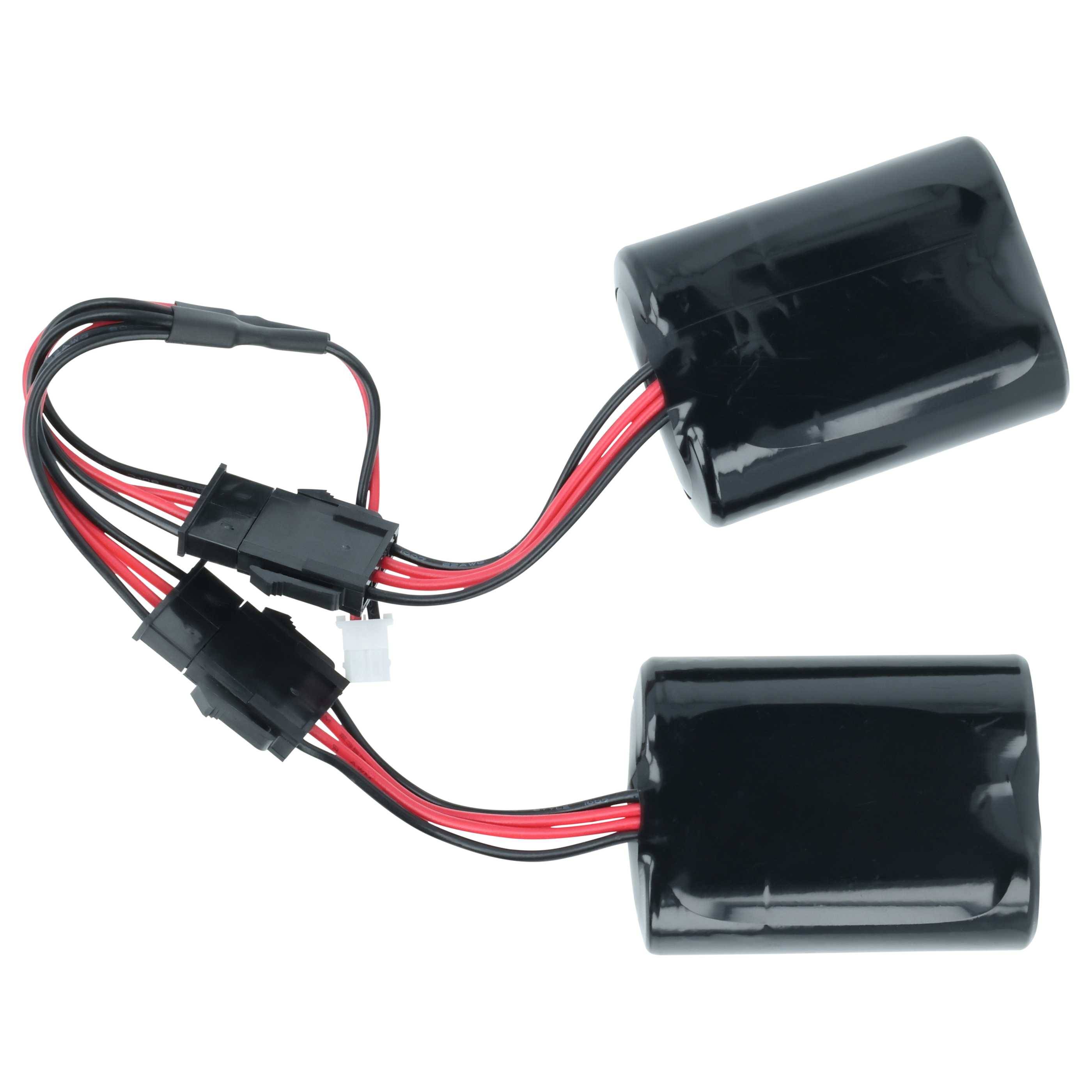 vhbw Batterie kompatibel mit Visonic PowerMaxPro MCS-740 Siren Alarmanlage, Alarmsystem, Funk-Außensirenen (16000 mAh, 3,6 V, Li-SOCl2)