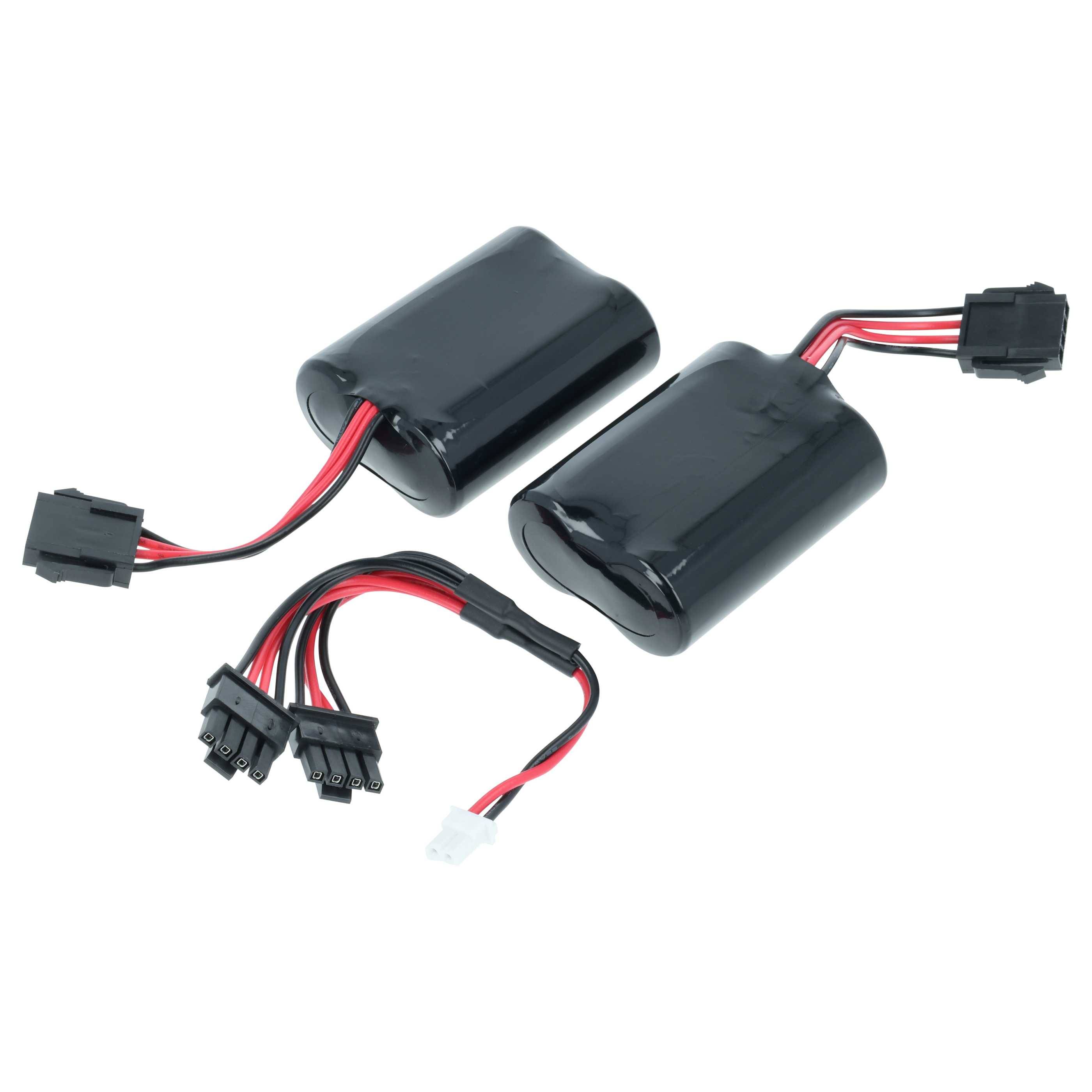 vhbw Batterie kompatibel mit Visonic PowerMaxPro MCS-740 Siren Alarmanlage, Alarmsystem, Funk-Außensirenen (16000 mAh, 3,6 V, Li-SOCl2)