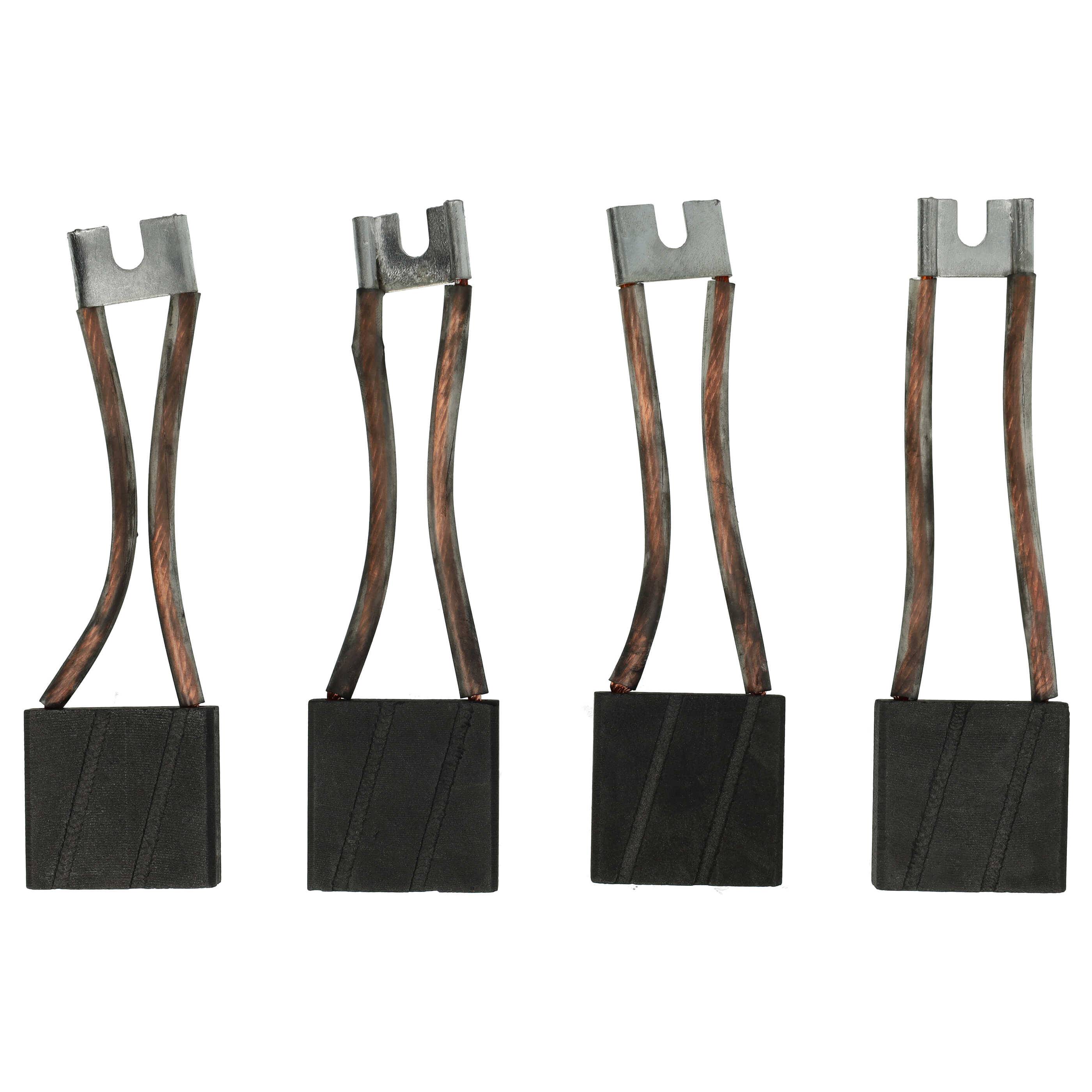 vhbw 4x Kohlebürste 40 x 39,8 x 12,5 mm kompatibel mit Still Nutzfahrzeug