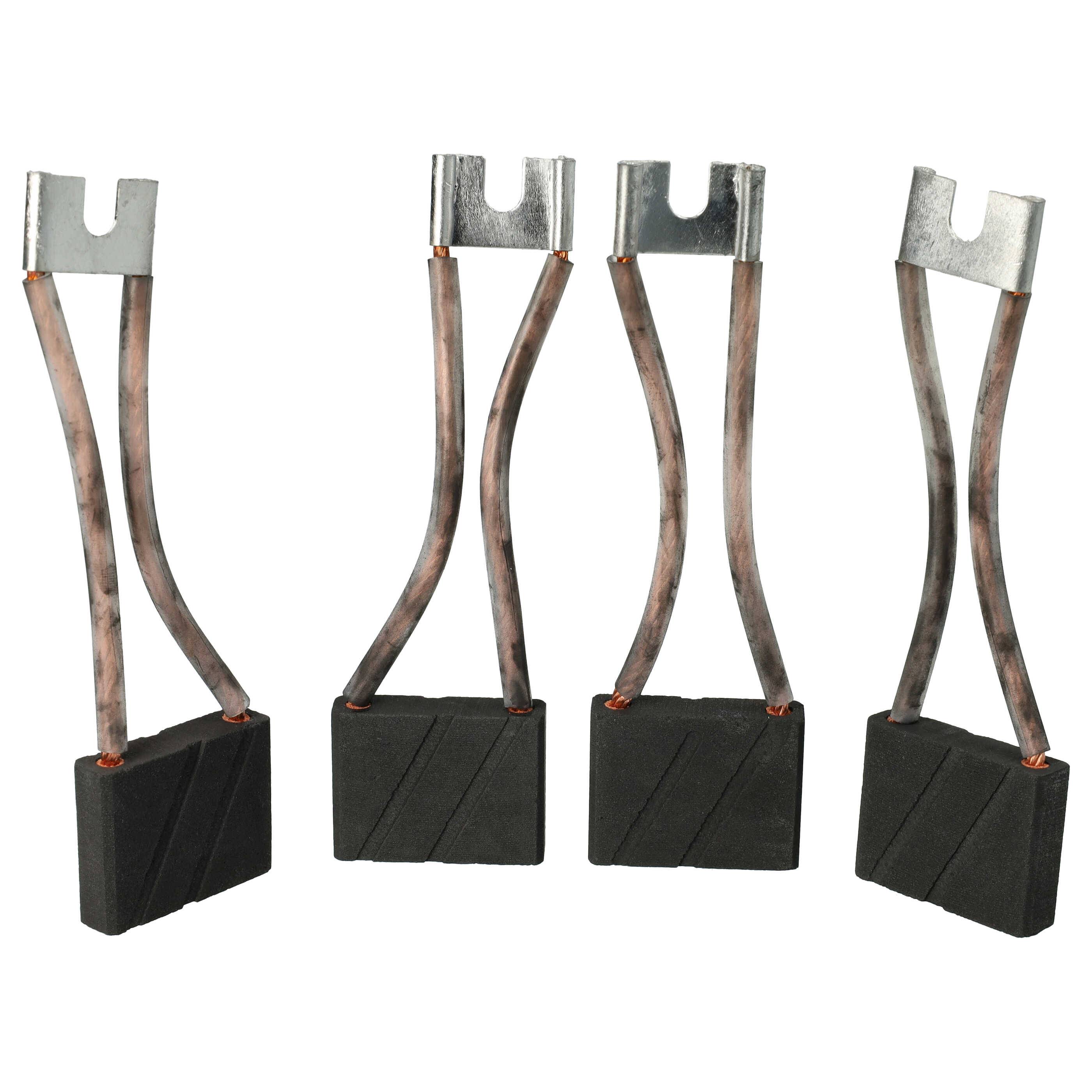 vhbw 4x Kohlebürste 31,4 x 39,8 x 10 mm kompatibel mit Linde E16P-02 Nutzfahrzeug