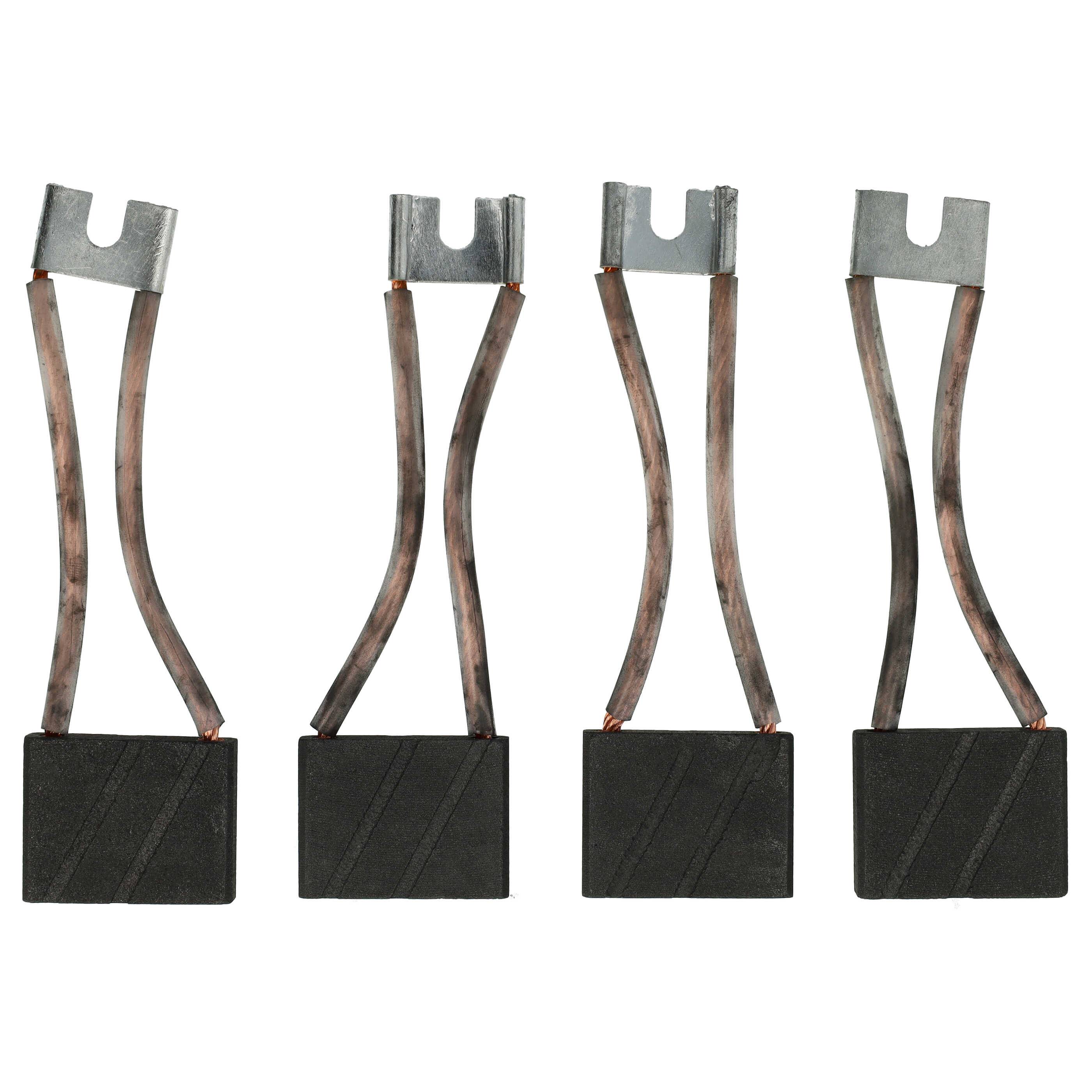 vhbw 4x Kohlebürste 31,4 x 39,8 x 10 mm kompatibel mit Linde E16P-02 Nutzfahrzeug