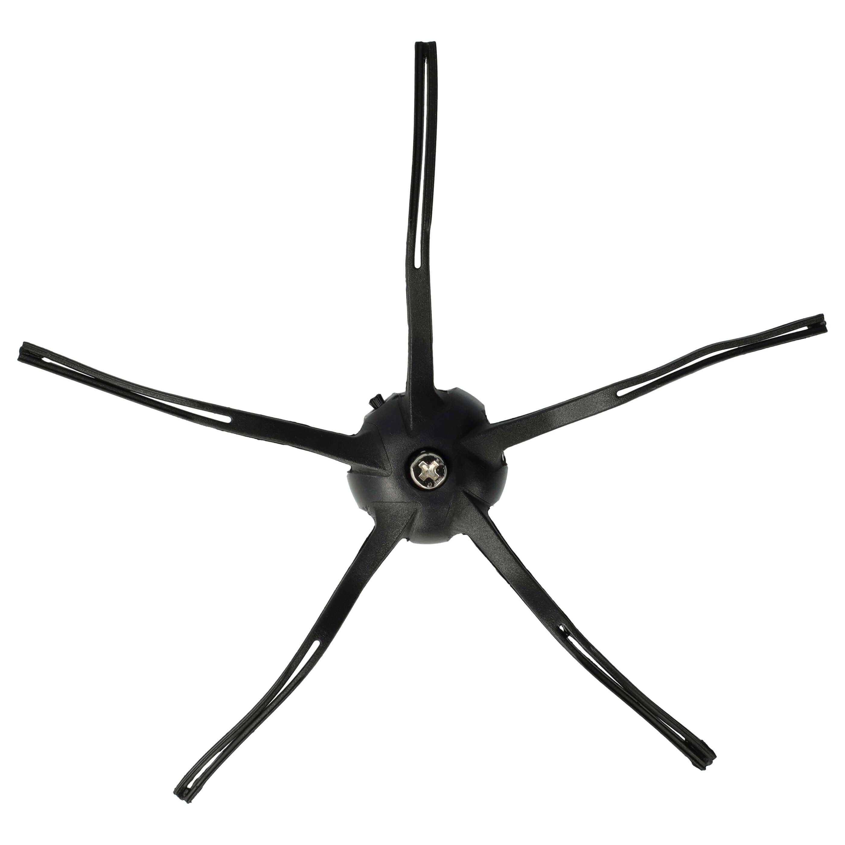 vhbw Seitenbürste kompatibel mit Roborock E4 Saugroboter - schwarz