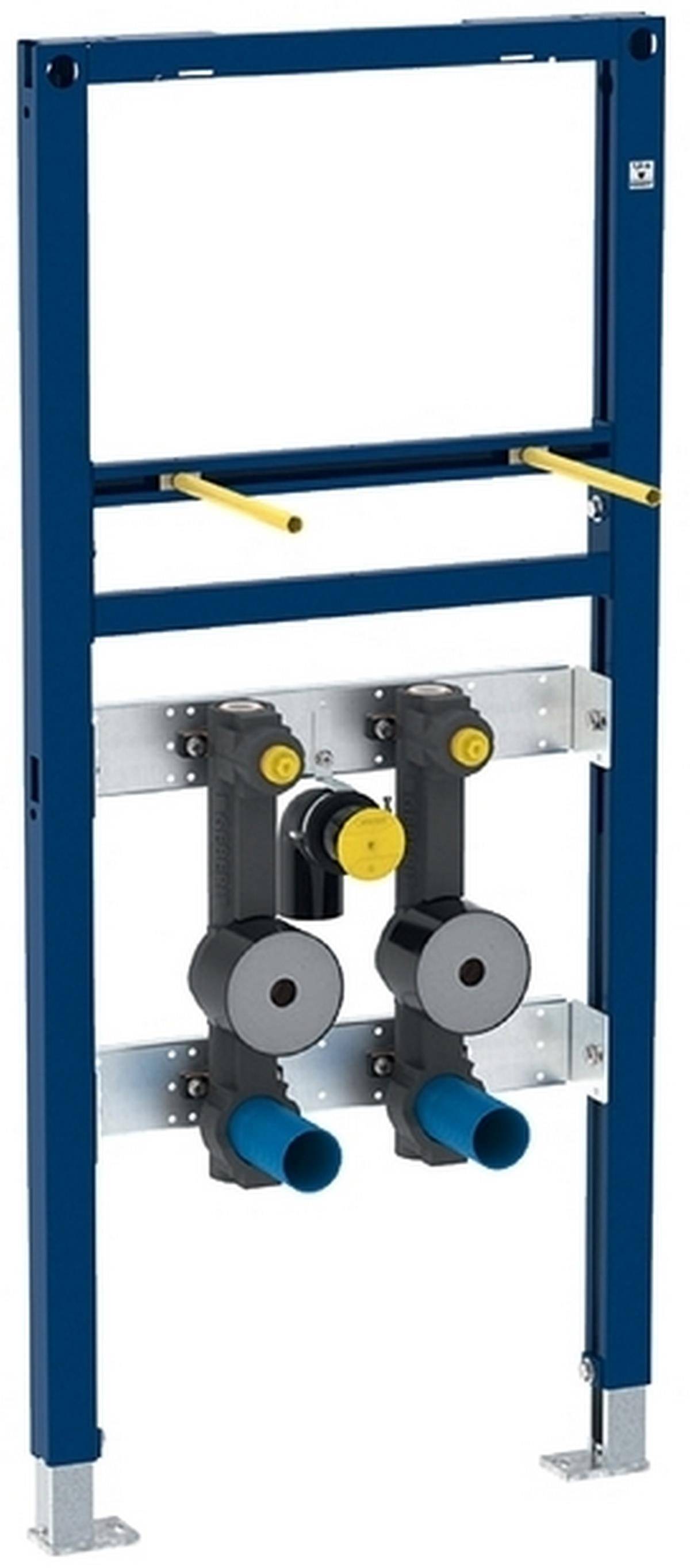 Geberit Duofix Waschtisch-Element 1120 mm für Standarmatur mit 2 Wasserzählerstecken