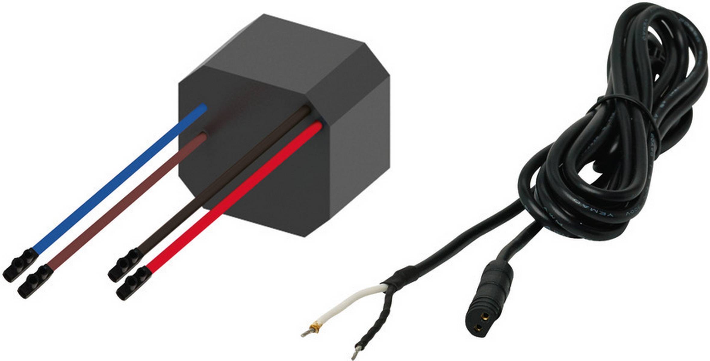 Transformateur de profil TECE avec câble de connexion pour module WC avec fonction de rinçage hygiénique