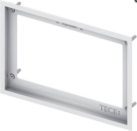 Cadre d'habillage de lunette WC TECE métal chromé brillant
