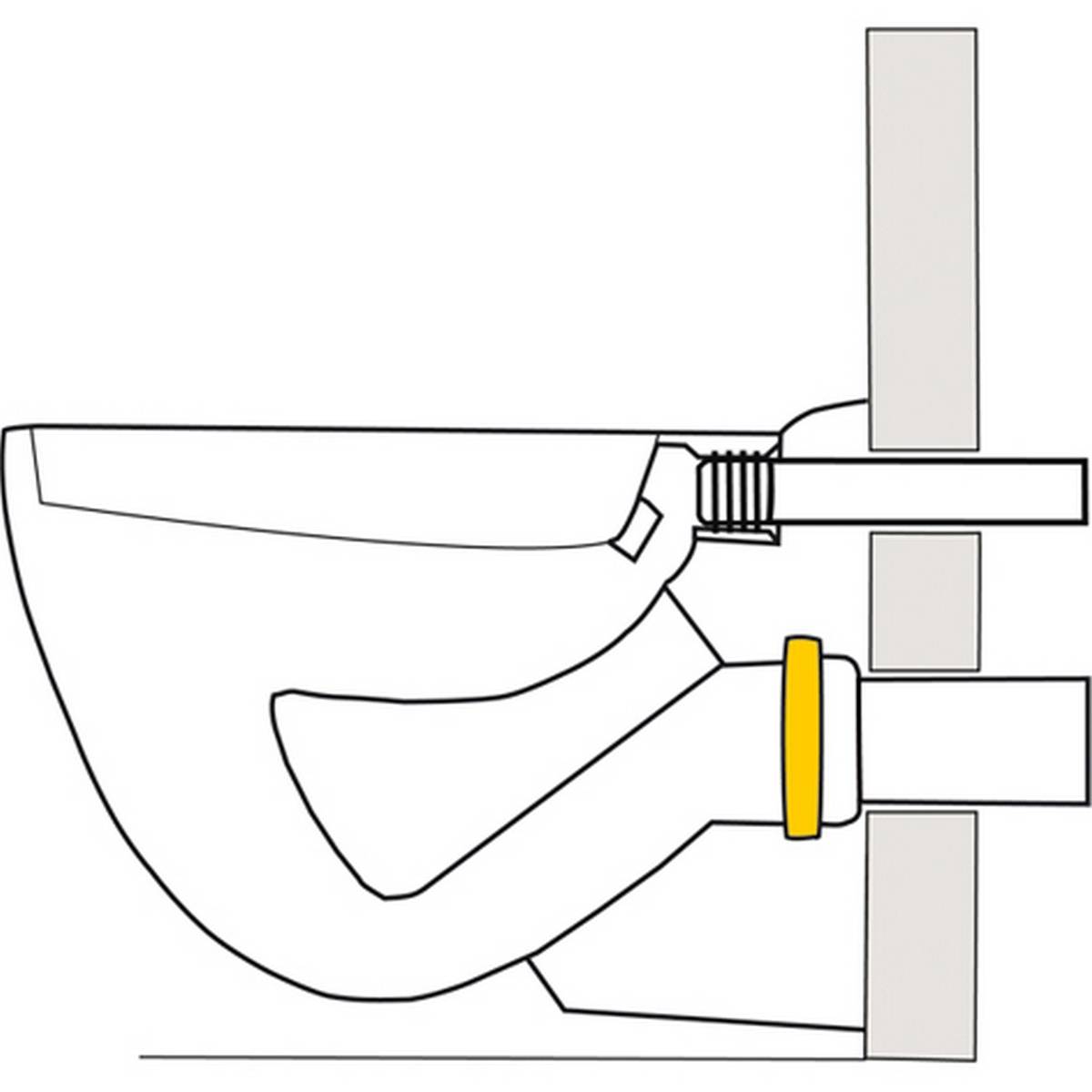 Haas WC Stülpdichtung D:80