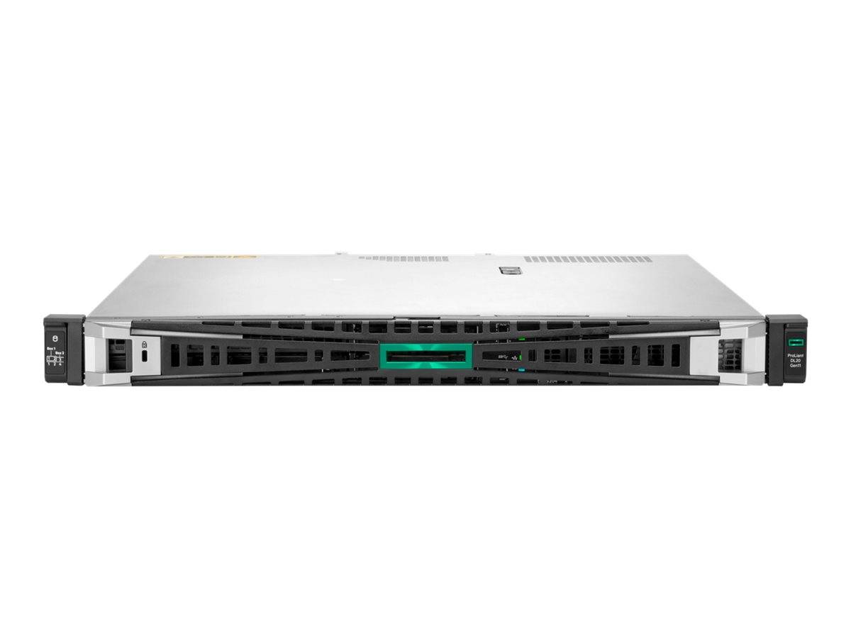 HPE ProLiant DL20 Gen11 - Server - Rack-Montage - 1U - 1-Weg - 1 x Xeon E-2436 / 2.9 GHz - RAM 32 GB - SATA - Hot-Swap 6