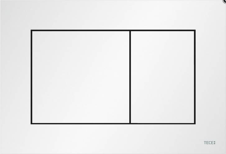 TECEnow WC-Betätigungsplatte weiß matt