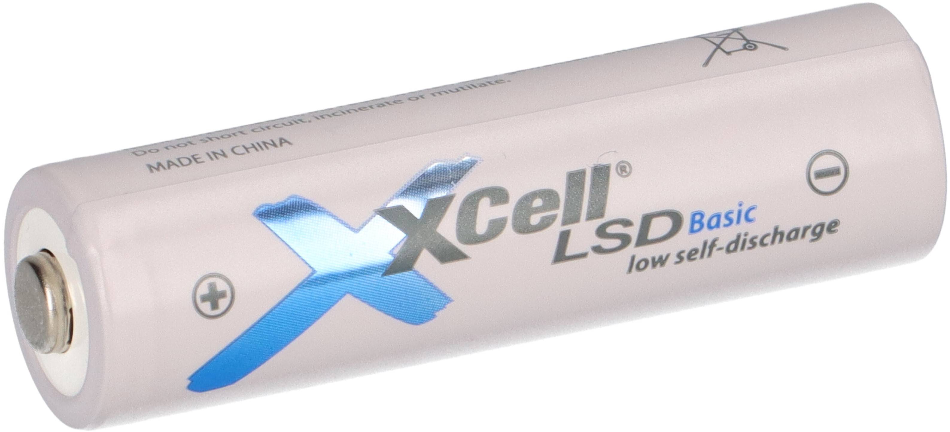 20x XCell Mignon AA Akku LSD Basic Ni-MH 1,2V 2100mAh