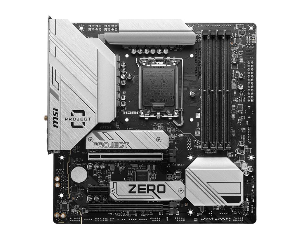 B760M PROJECT ZERO B760,S1700,mATX,DDR5