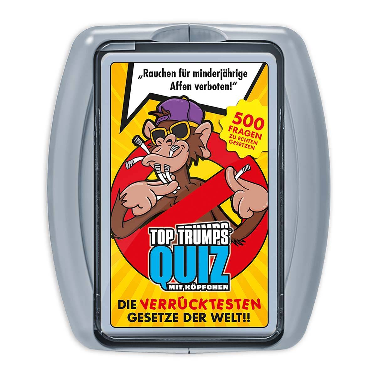 Top Trumps Quiz - Die verrücktesten Gesetze der Welt Quizspiel Wissensspiel