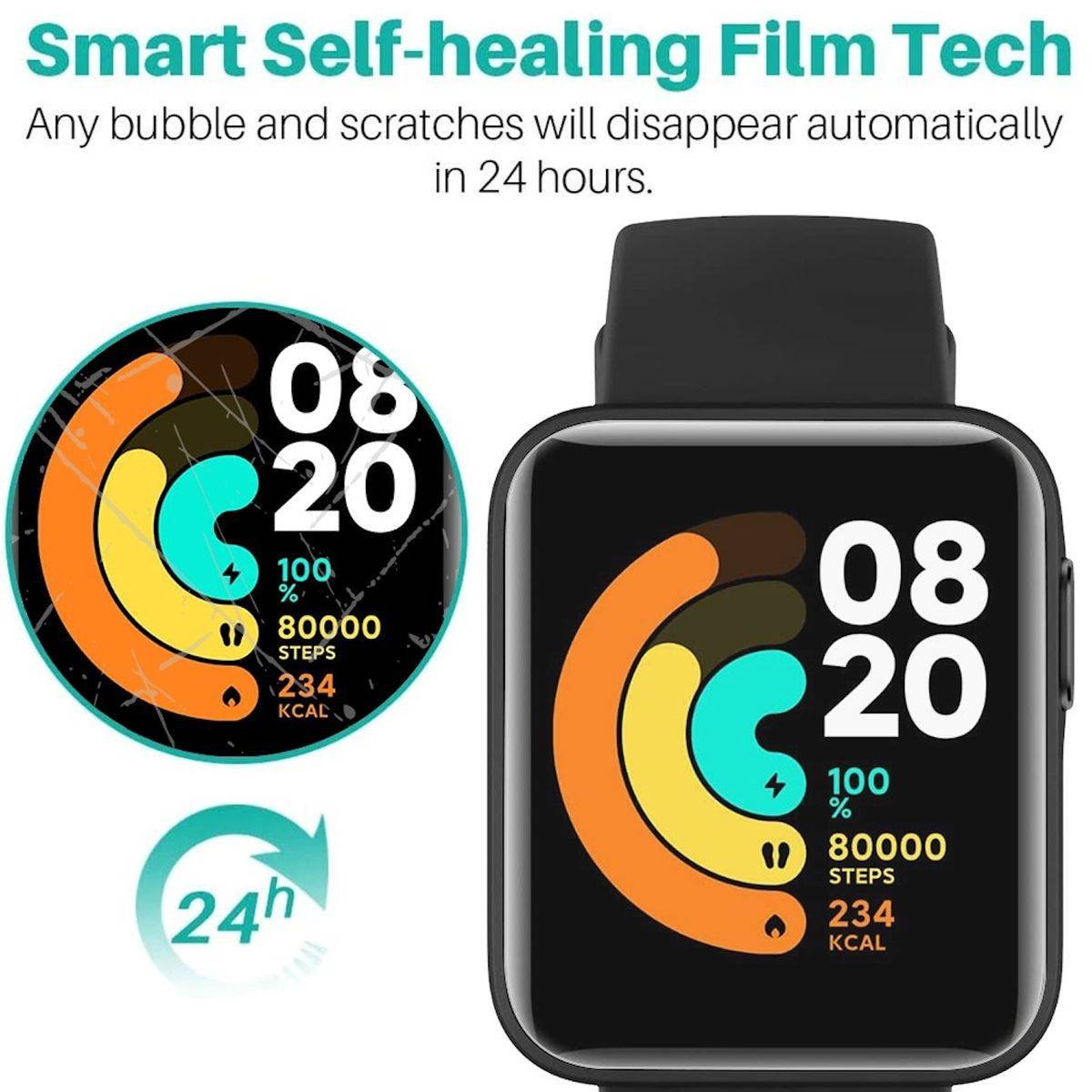 Für Xiaomi Redmi Watch 4 Hydrogel Film Schutzfolie Transparent Schutz