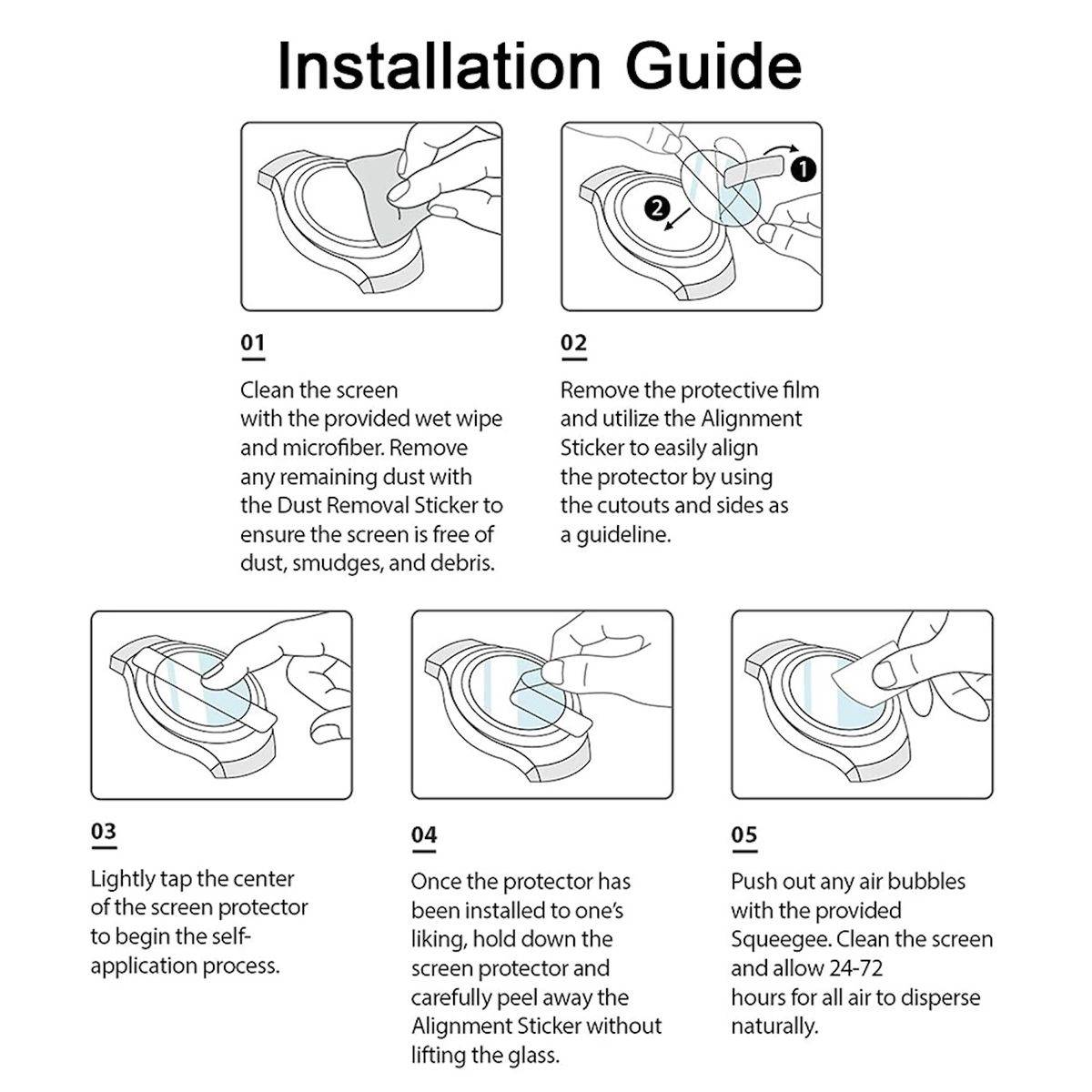 Für Xiaomi Redmi Watch 4 Hydrogel Film Schutzfolie Transparent Schutz