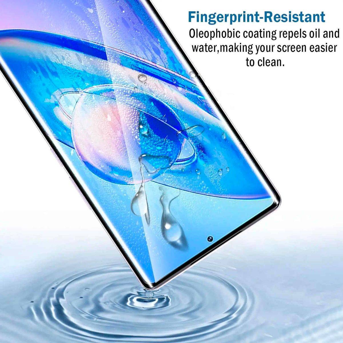 Für Blackview A200 Pro 3D Curved Premium 0,3 mm H9 Hart Glas Folie
