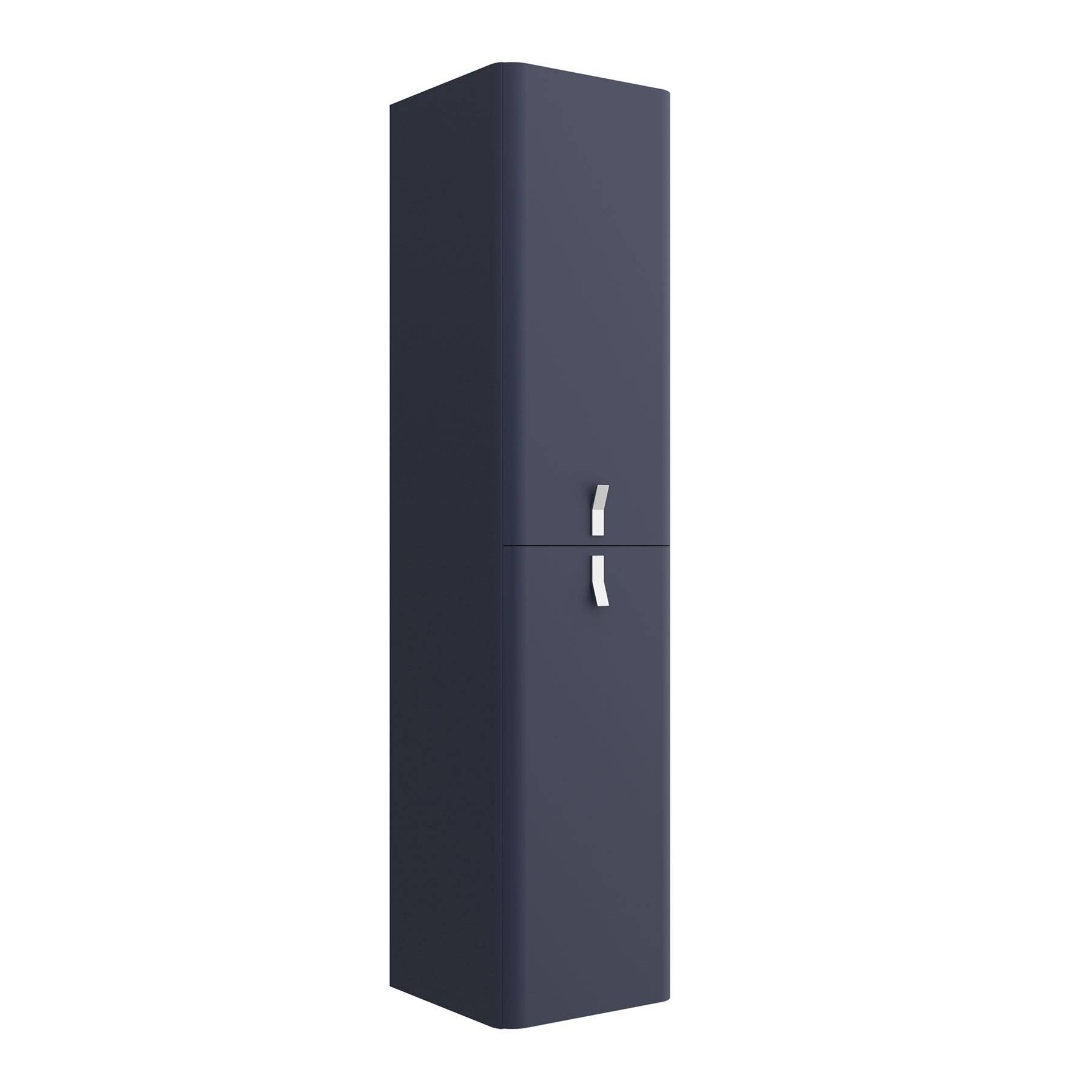 Hochschrank wandhängend UNIIQ Night blue Badmöbel