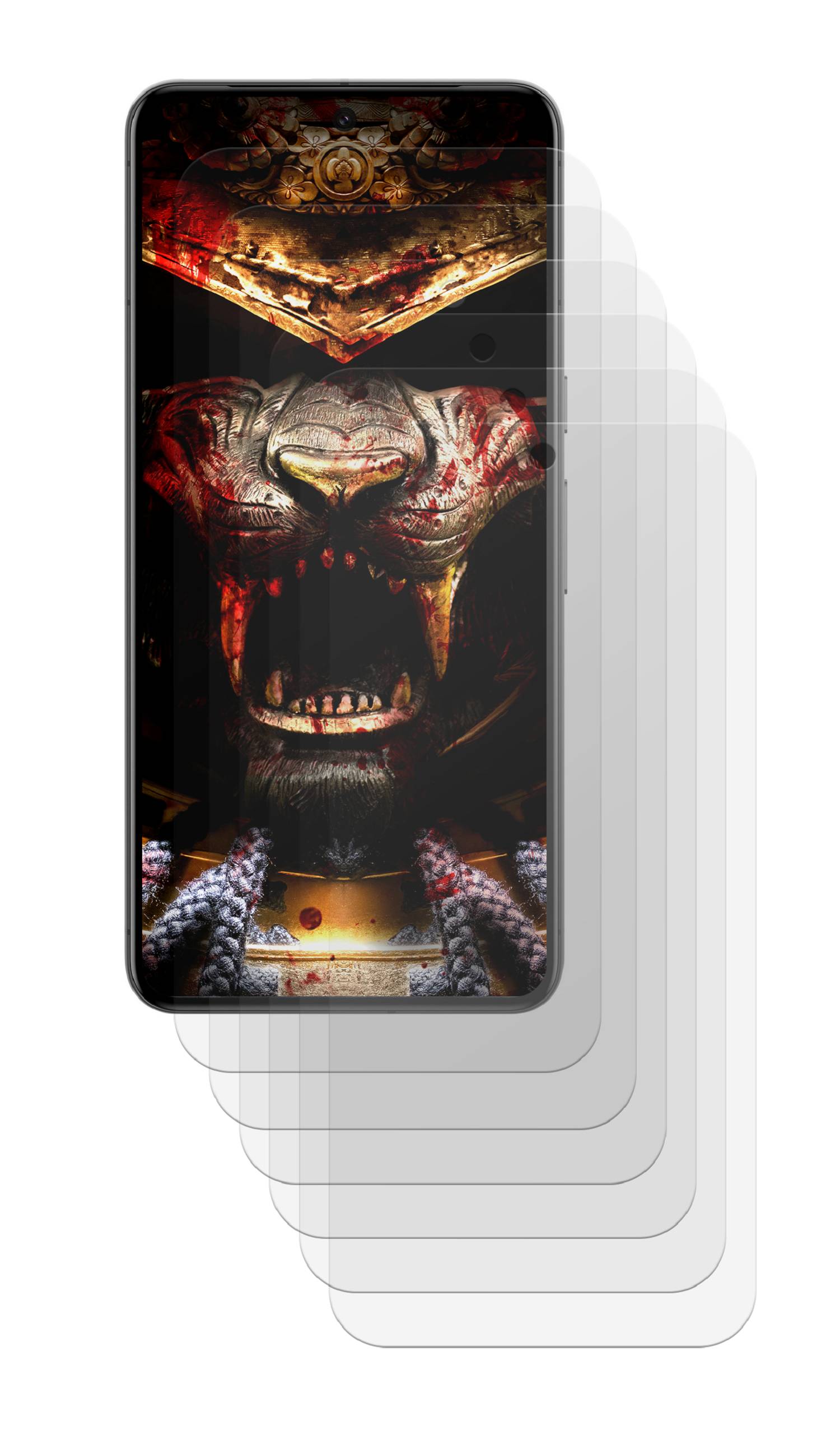 6x Hydrogel-Glass für Google Pixel 8 Selbstheilend für Micro Kratzer 3D KLAR Panzerfolie Displayschutz Schutzfolie Screen-Protector