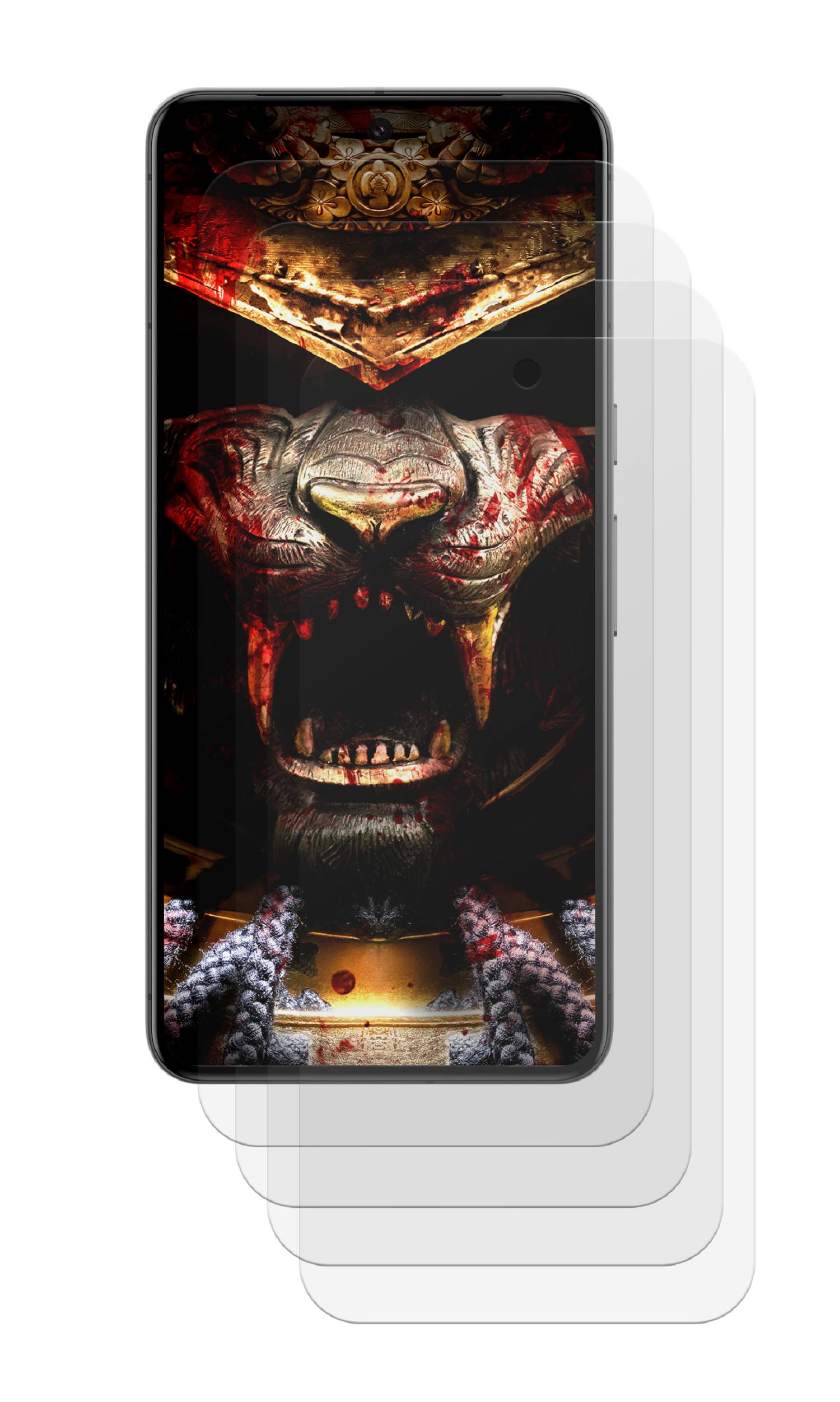 4x Hydrogel-Glass für Google Pixel 8 Pro Selbstheilend für Micro Kratzer 3D KLAR Panzerfolie Displayschutz Schutzfolie Screen-Protector