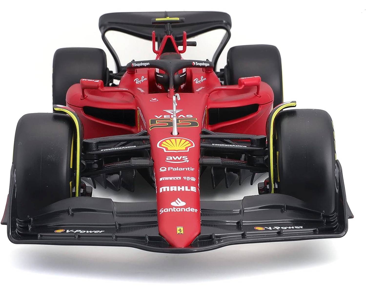 Bburago 18-16812S - Modellauto - F1 Ferrari SF-23, 2023 Sainz (Maßstab 1:18) Formel 1 Auto