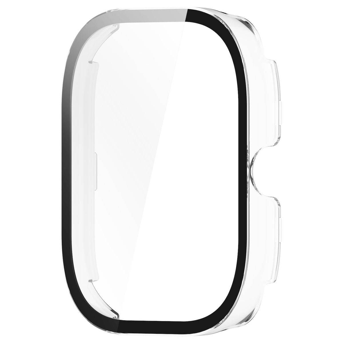Für Xiaomi Redmi Watch 4 Kunststoff Hülle + Schutzglas Transparent