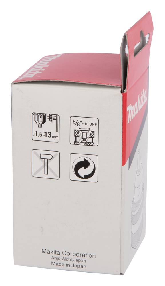 Makita Zahnkranzbohrfutter, 13 mm 5/8" - 16 UNF • 1,5 - 13 mm