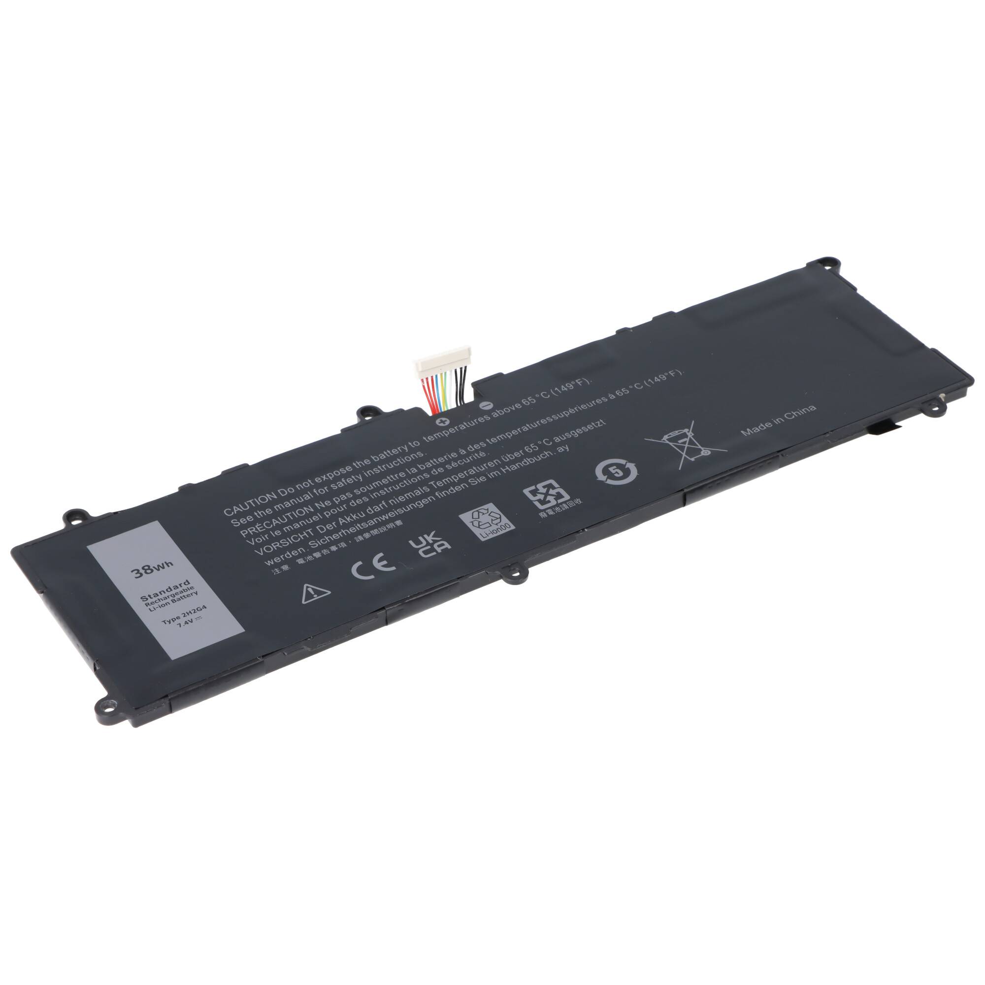 Akku passend für Dell Venue 11 Pro 7140, Li-Polymer, 7,4V, 5135mAh, 38Wh