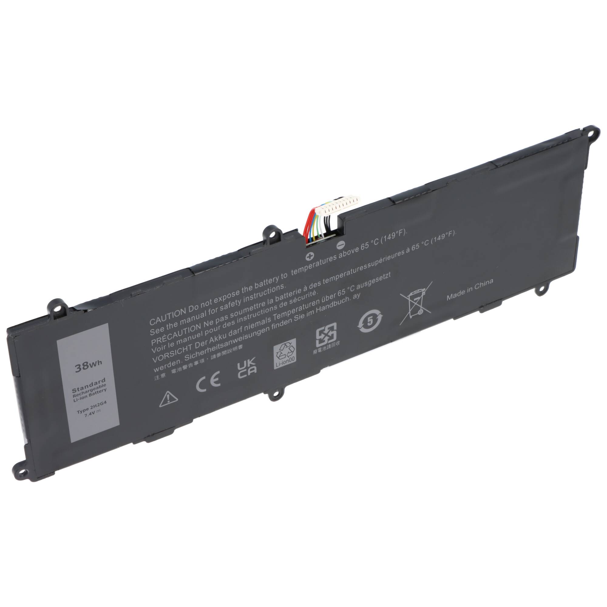 Akku passend für Dell Venue 11 Pro 7140, Li-Polymer, 7,4V, 5135mAh, 38Wh