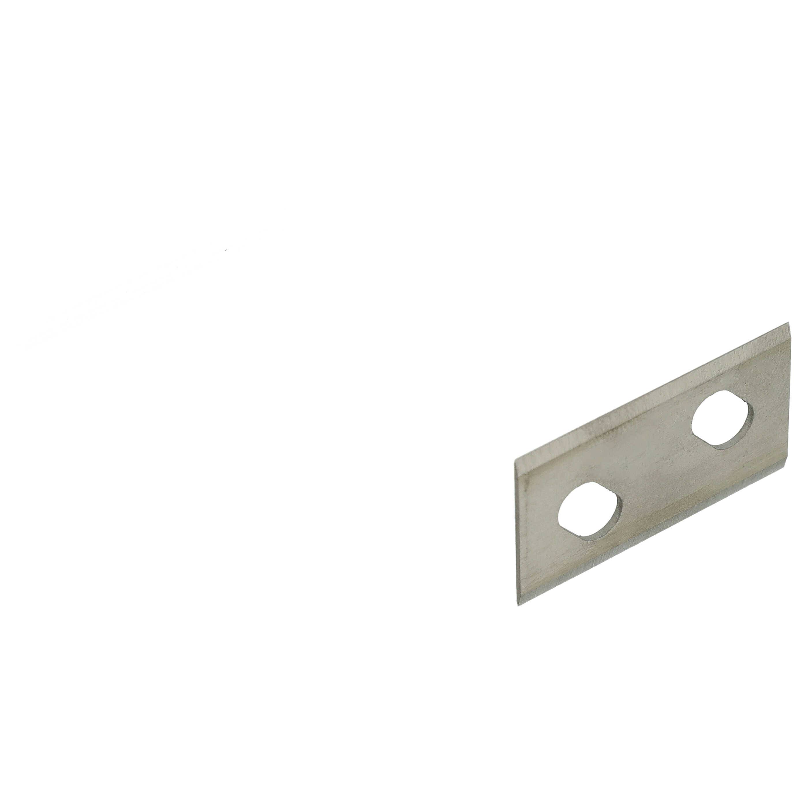 vhbw 8x Ersatz-Messer Ersatz für MTD 769-25933-01, 742-05538 für Rasenmäher - Ersatzklinge Silber, Chrom-Carbon-Stahl