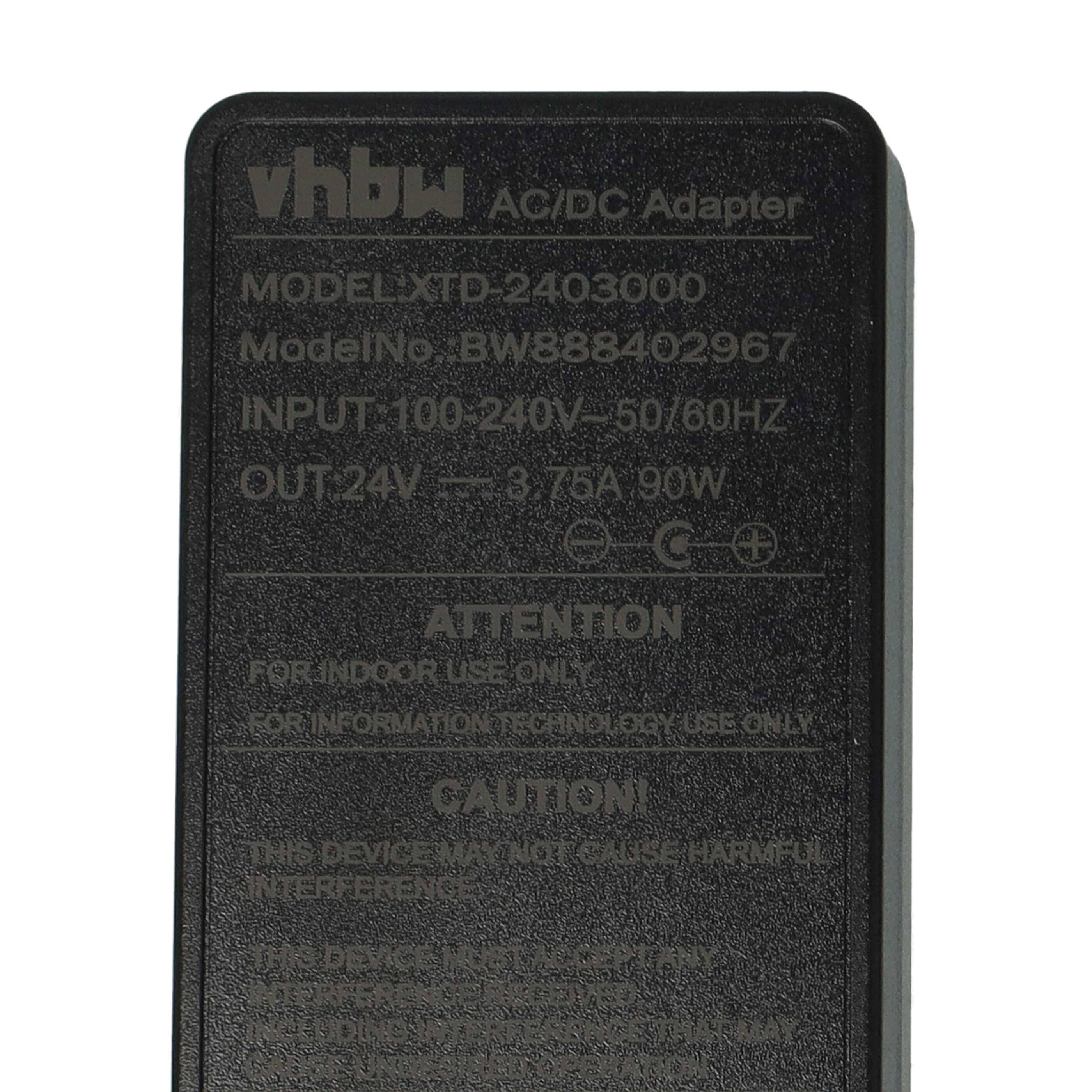 vhbw Netzteil Ersatz für Zebra FSP060-RPAC, P1076000-004 für Drucker - 230 cm