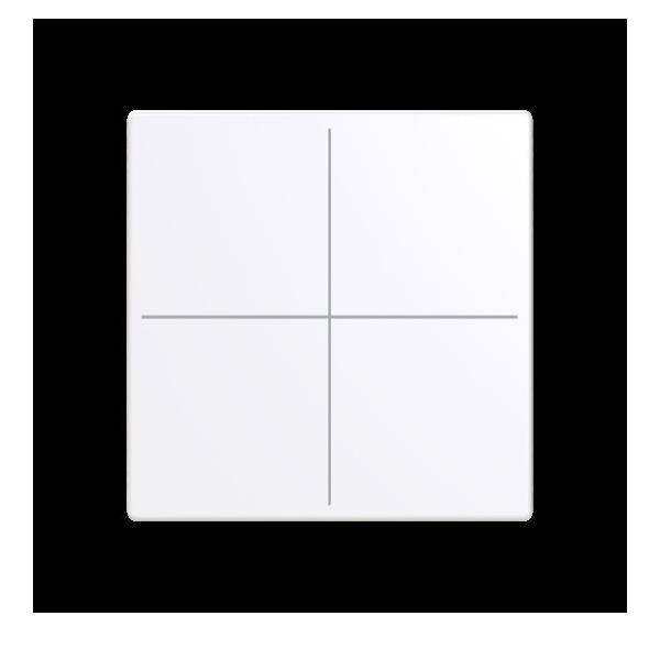 Busch-Jaeger Abdeckung, 4-fach LFW/A.4.63.11-84