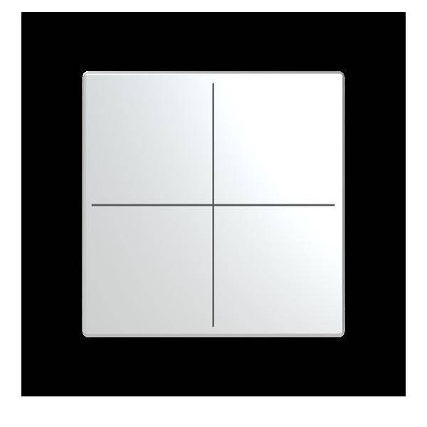 Busch-Jaeger Abdeckung, 4-fach LFW/A.4.63.11-866