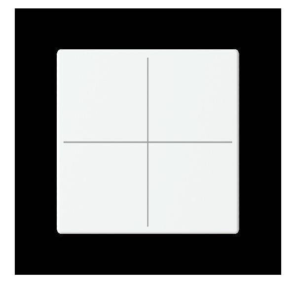 Busch-Jaeger Abdeckung, 4-fach LFW/A.4.63.11-884