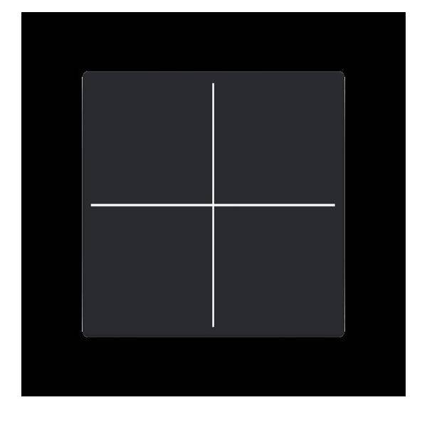 Busch-Jaeger Abdeckung, 4-fach LFW/A.4.63.11-885