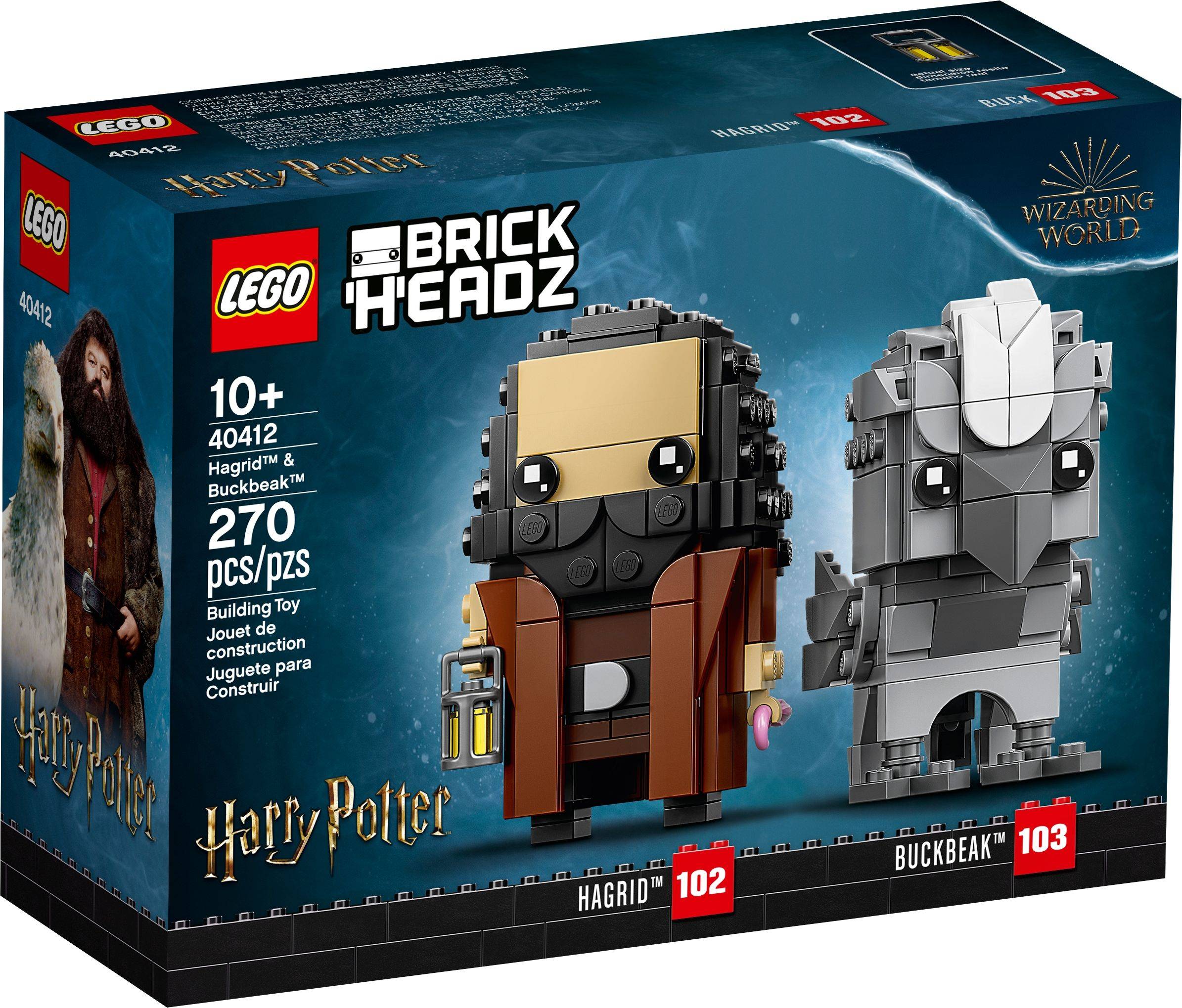 LEGO® Brickheadz 40412 Hagrid™ und Seidenschnabel