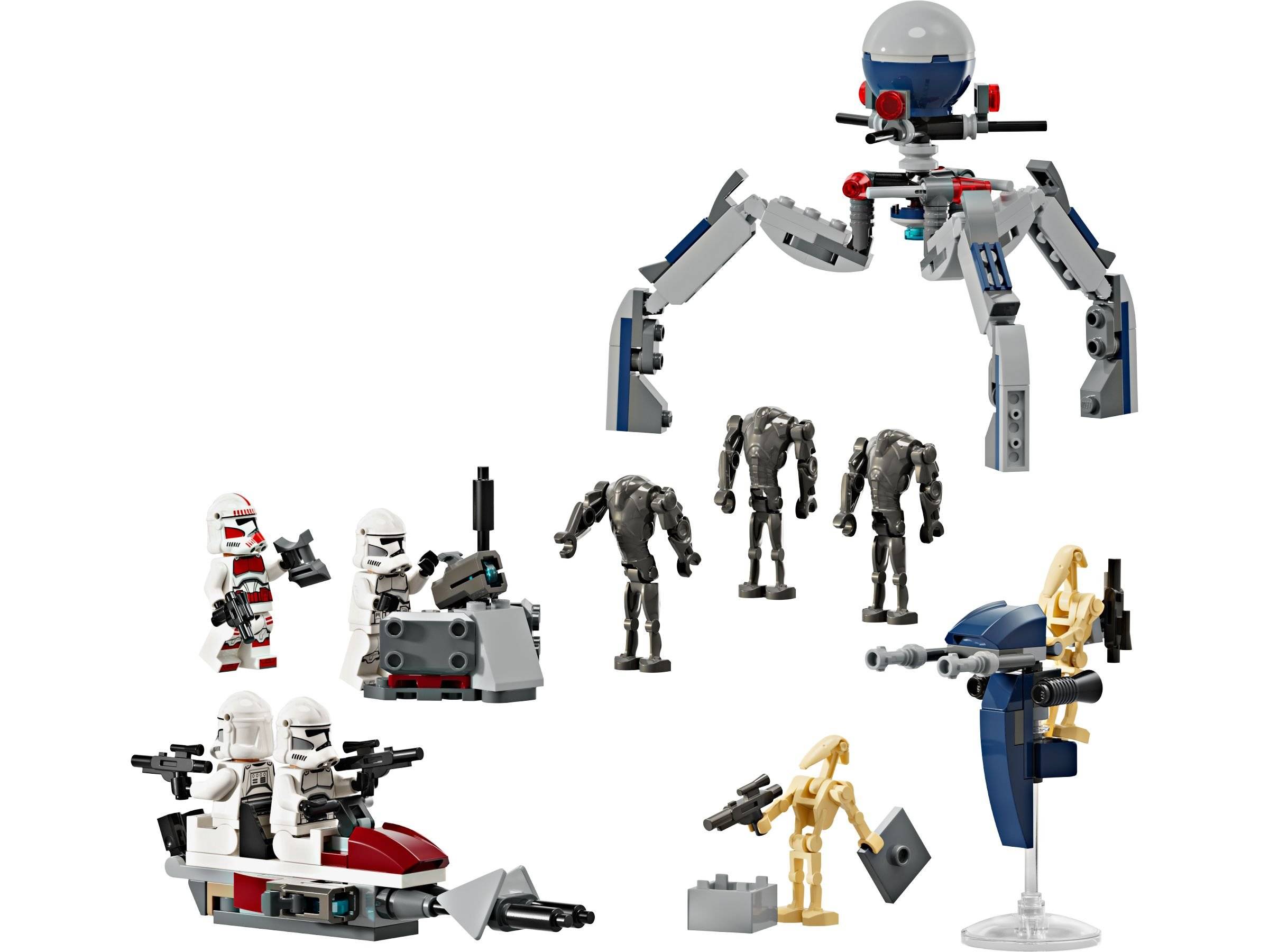LEGO® Star Wars™ 75372 Clone Trooper™ & Battle Droid™ Battle Pack