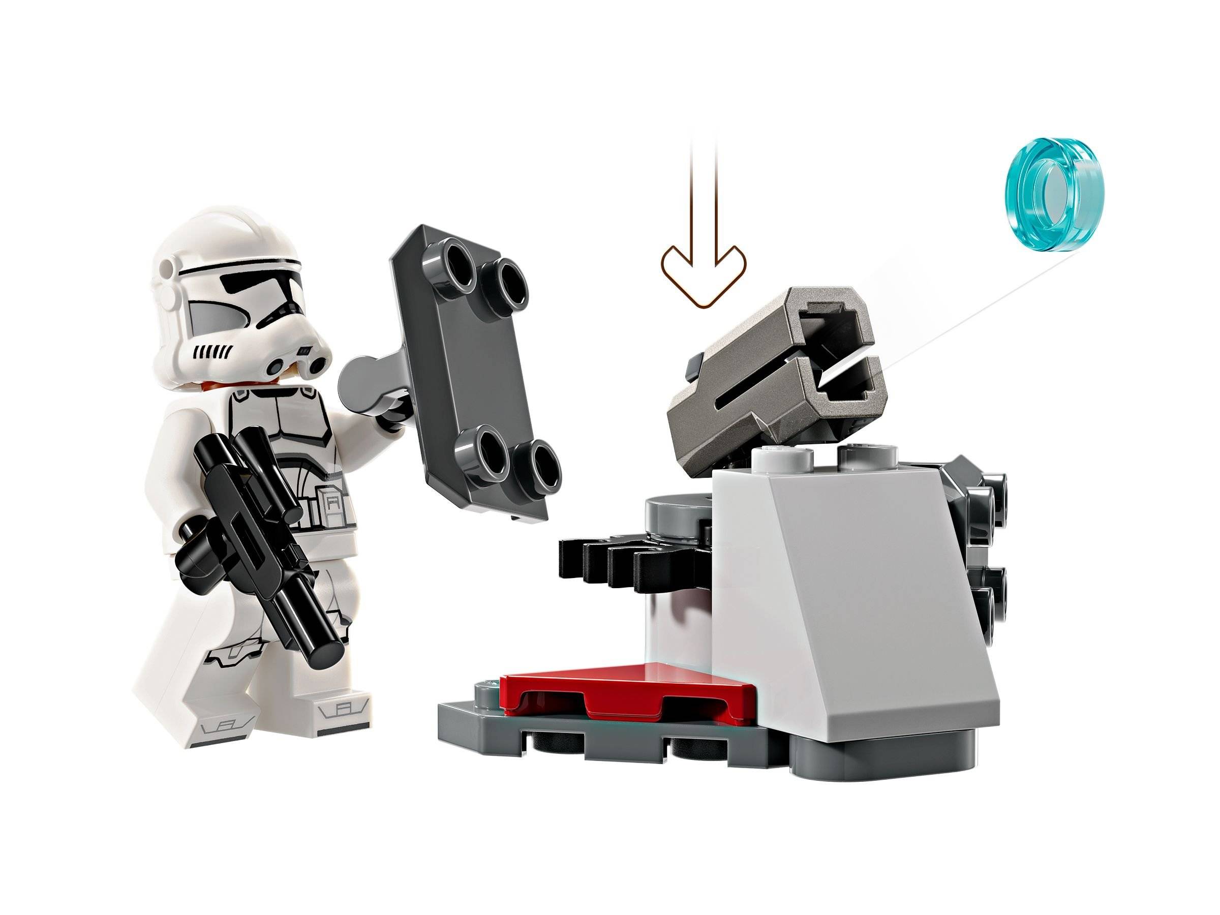 LEGO® Star Wars™ 75372 Clone Trooper™ & Battle Droid™ Battle Pack