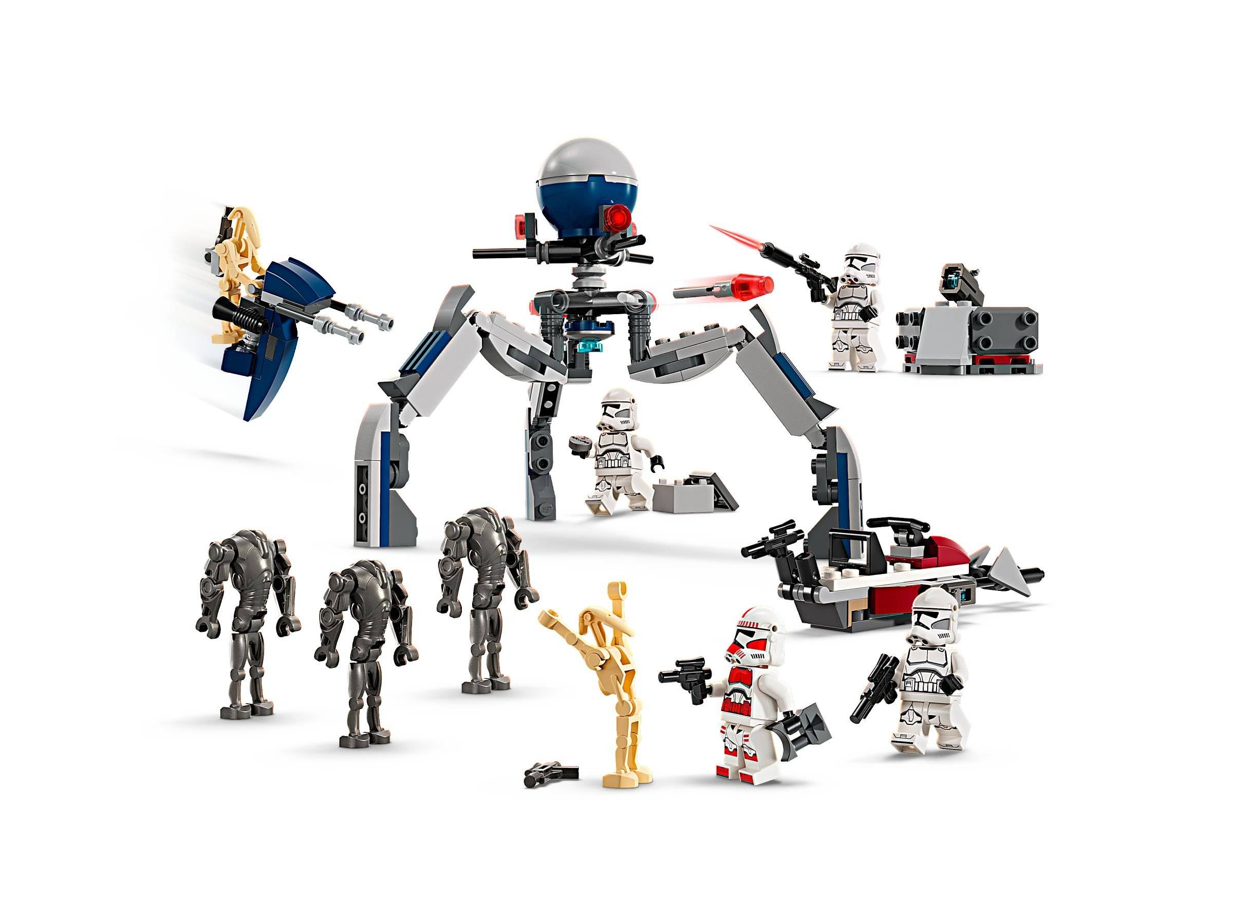 LEGO® Star Wars™ 75372 Clone Trooper™ & Battle Droid™ Battle Pack