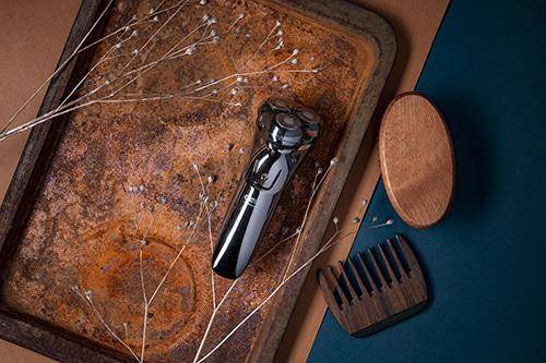 Camry CR 2925 Herrenrasierapparat Rotationstrasierer Trimmer Grau (CR 2925)