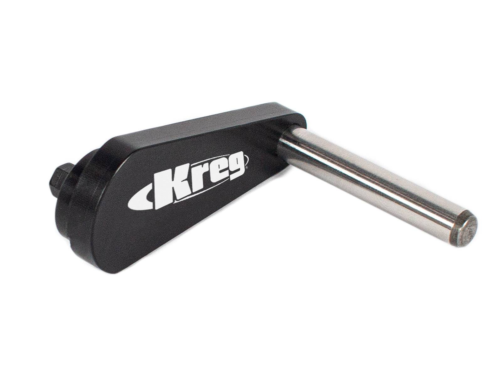 Kreg Handkurbel schwarz eloxiert
