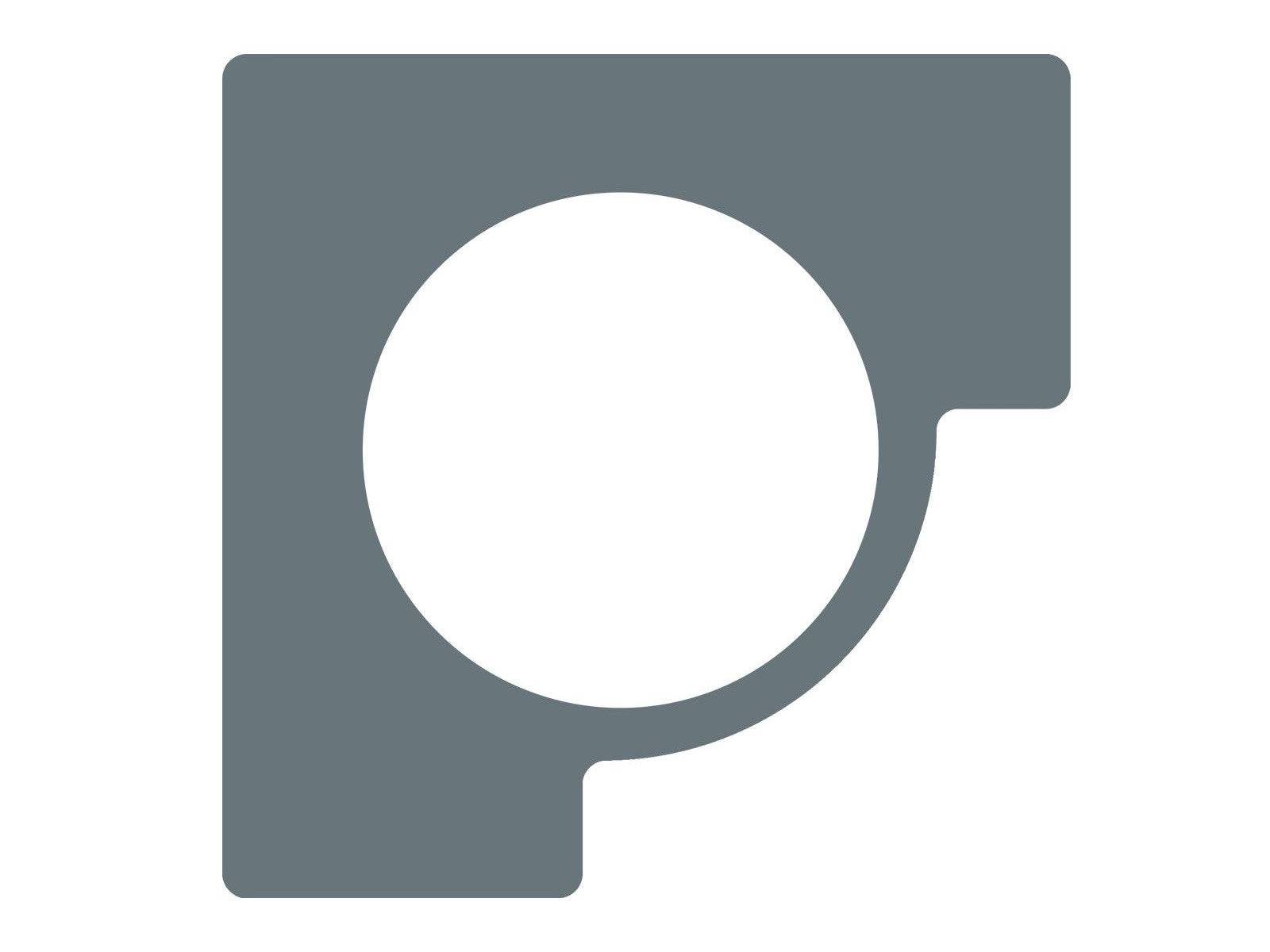 Kreg Reduzierplatte Stahl 86mm