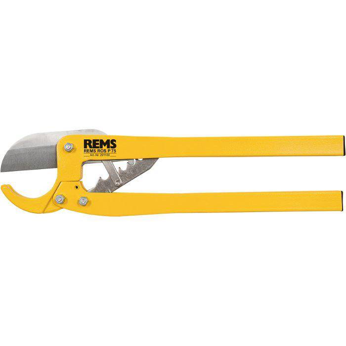 Rohrschere "REMS ROS P 75" - Ø75mm Kunststoffrohre