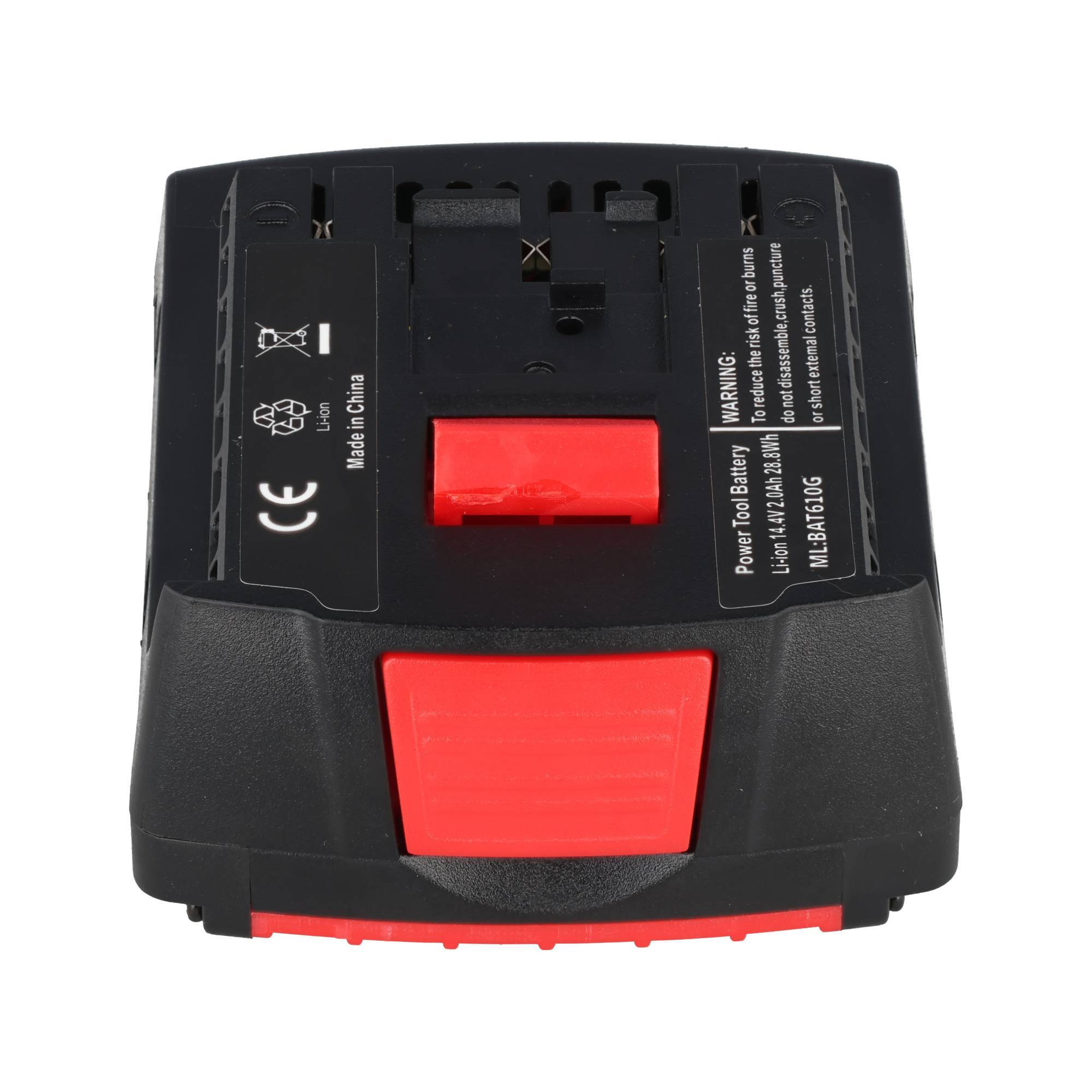 Akku kompatibel für Bosch GDR 14,4V-LI, GSR 14,4 VE-2-LI, Li-ion, 14,4V, 2000mAh, 28,8Wh, schwarz