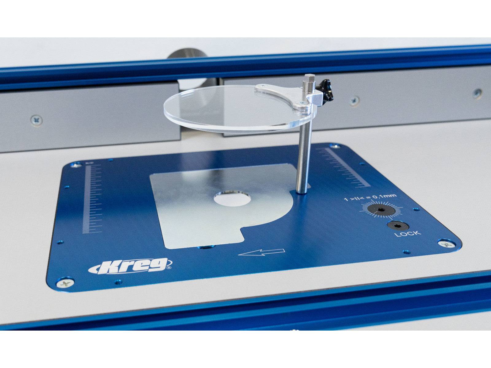 Kreg Freifräsanschlag inkl. Schutzschild