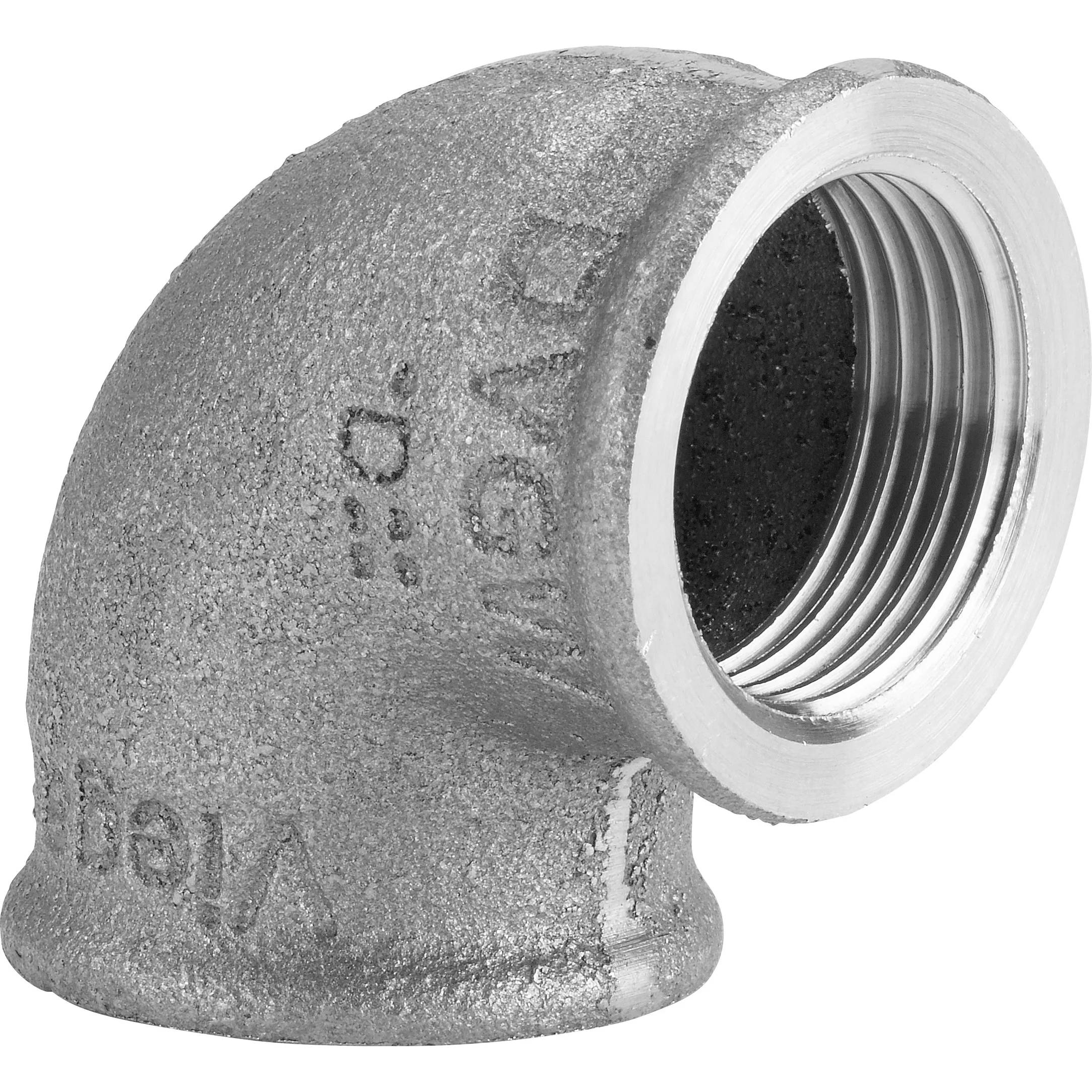 Viega Bogen 90 Grad 3090 in Rp1 1/2 x Rp1 1/2 Rotguss, 1 Stk.