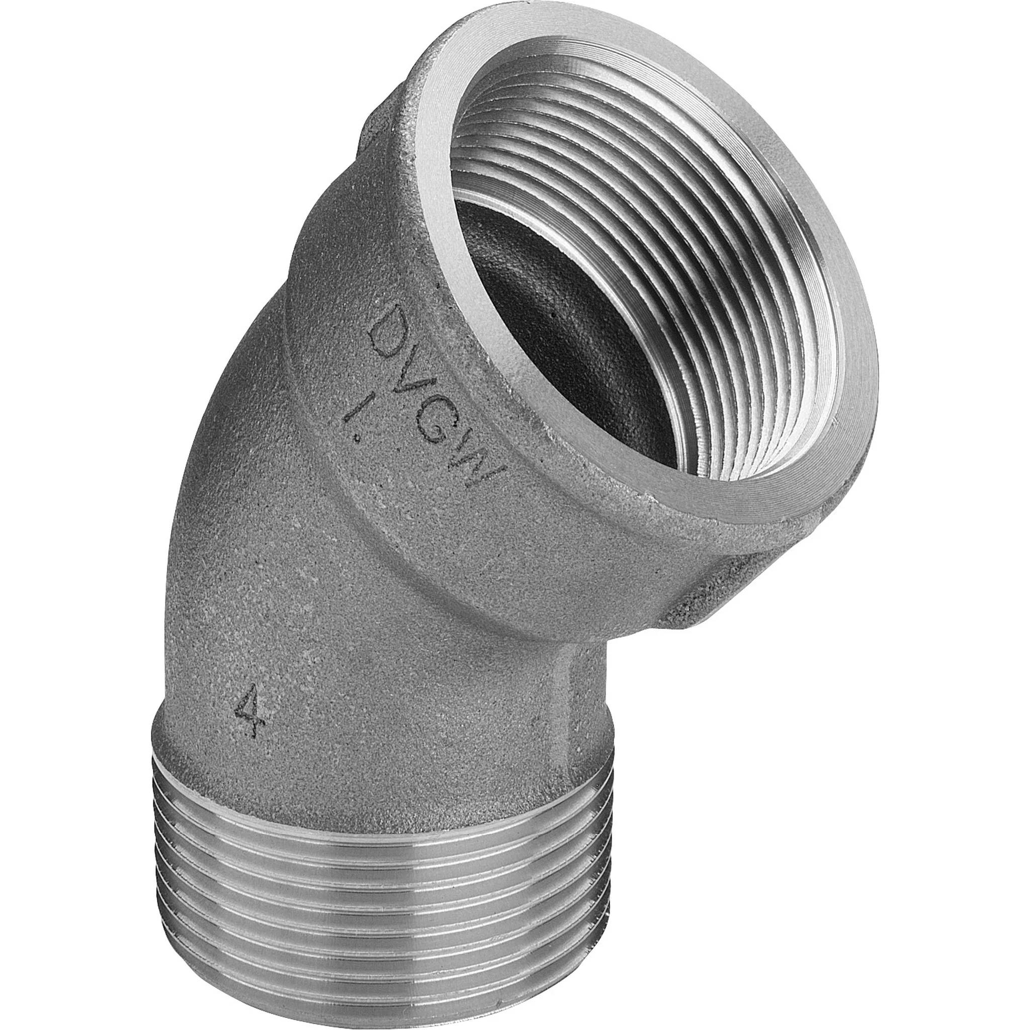 Viega Bogen 45 Grad 3121 in R1/2 x Rp1/2 Rotguss, 1 Stk.