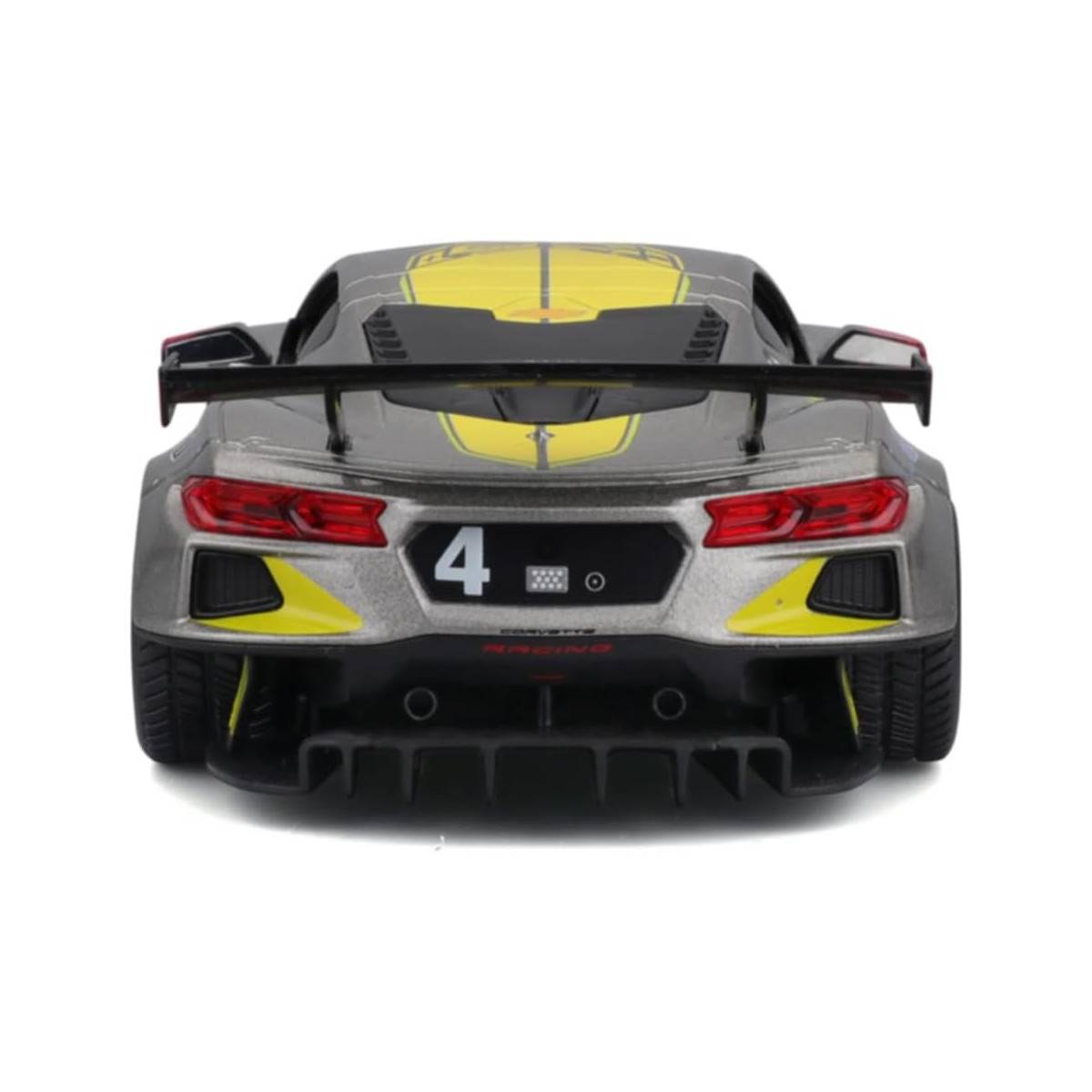 Bburago 18-28024 - Modellauto - Chevrolet Corvette C8R '20 (grau, Maßstab 1:24) Modell Auto