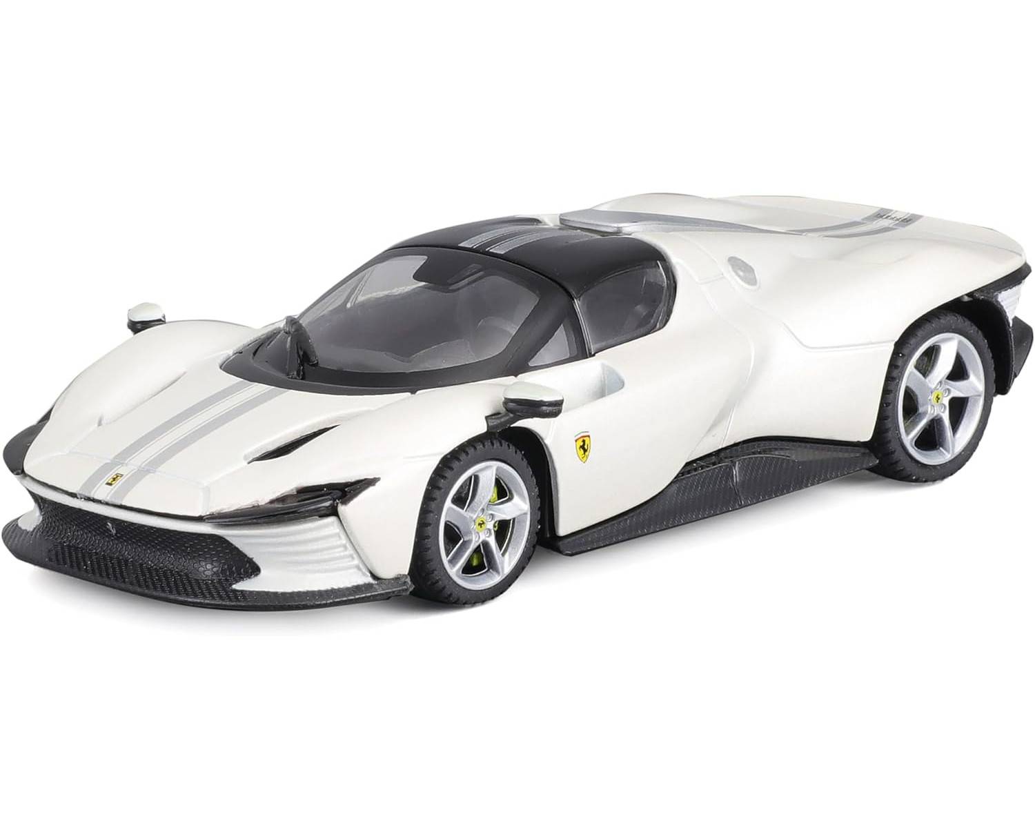 Bburago 18-36914 - Modellauto - Ferrari Daytona SP3 Signature Edition (weiß, Maßstab 1:43)