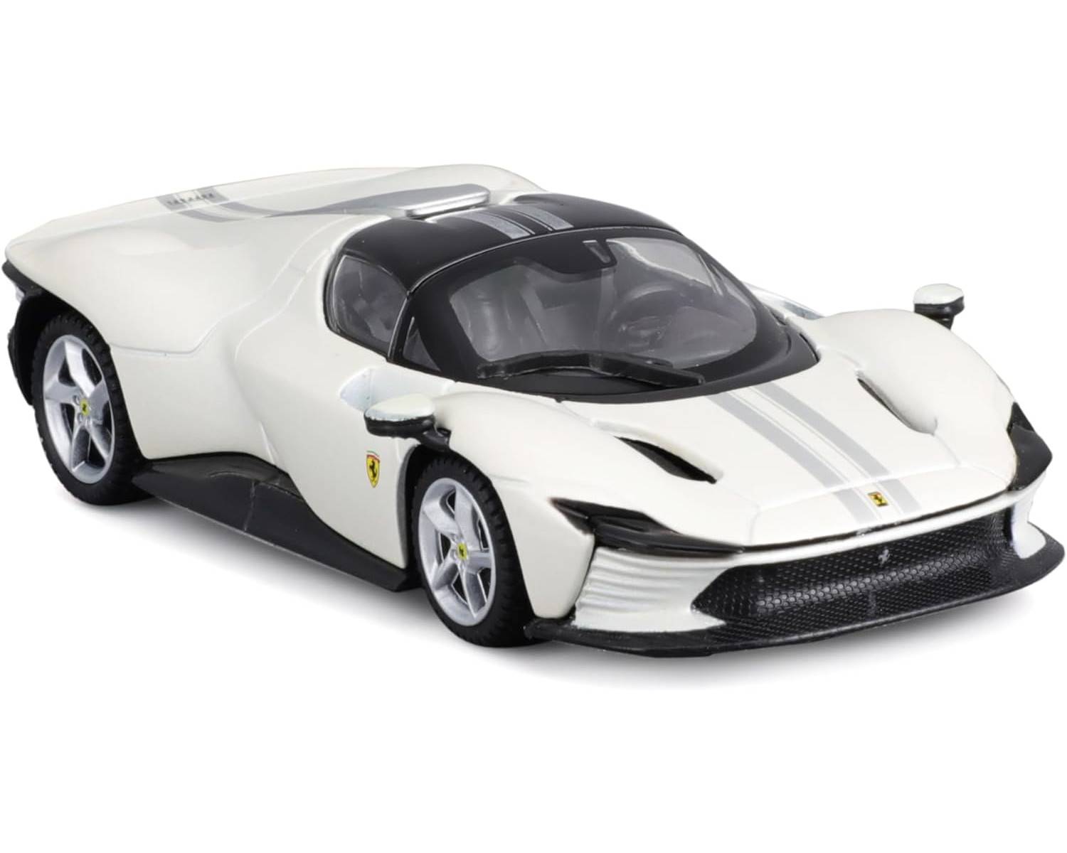 Bburago 18-36914 - Modellauto - Ferrari Daytona SP3 Signature Edition (weiß, Maßstab 1:43)