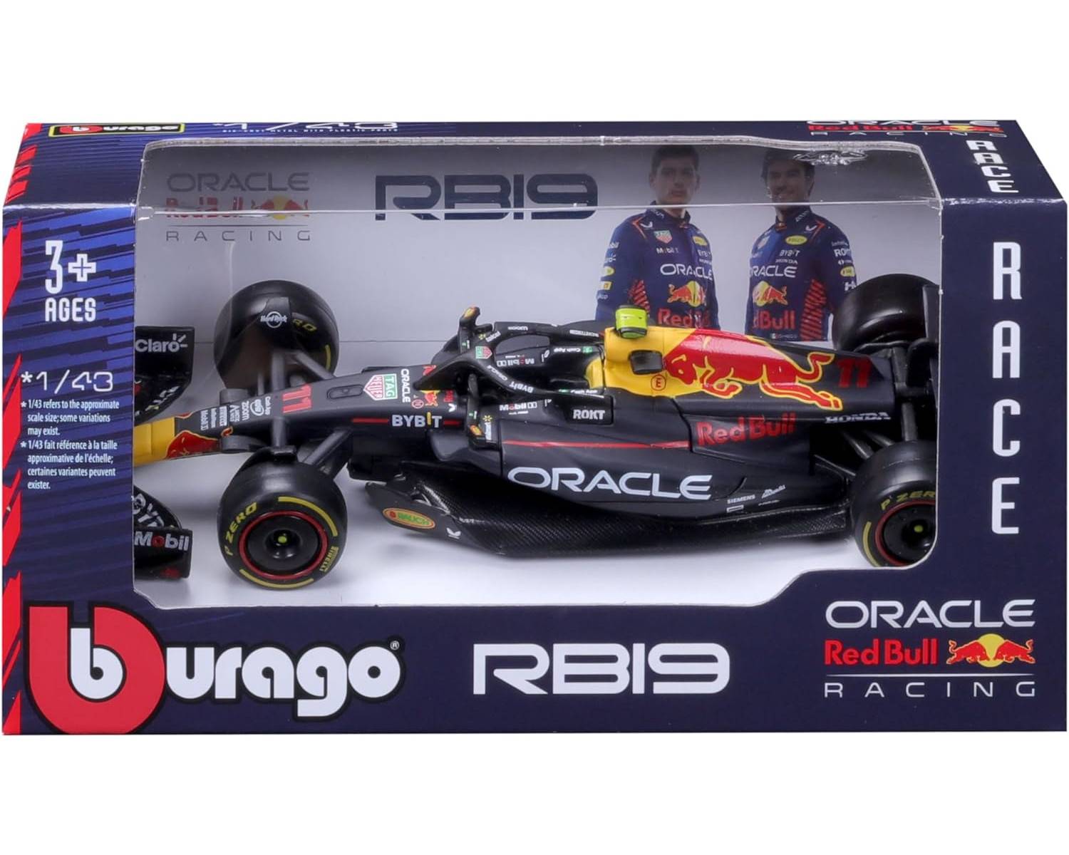 Bburago 18-38082 - Modellauto - Red Bull Racing F1 RB19 Perez #11 (Maßstab 1:43) Formel 1